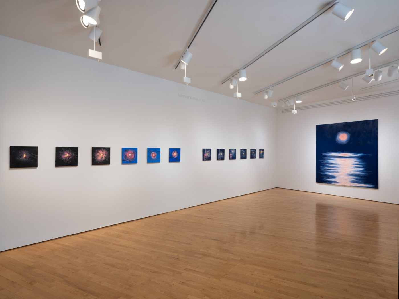 Ann Craven: Painted Time (2020–2024), installation view, Farnsworth Art Museum, Rockland, Maine, 2025. Courtesy the Farnsworth Art Museum, Photo by Dave Clough
