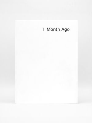 Wade Guyton, 1 Month Ago Special Edition