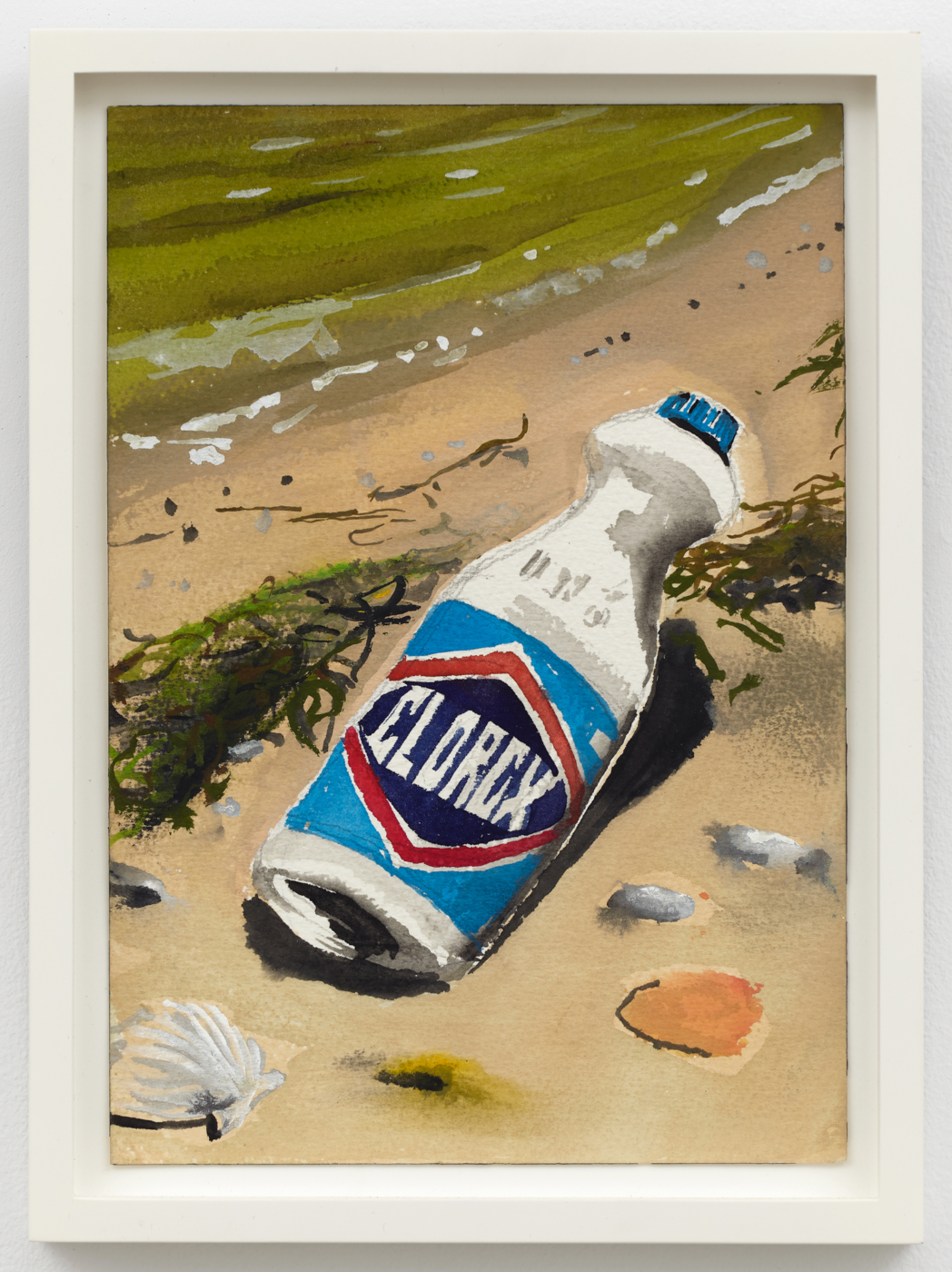 Untitled, 1986, gouache and pencil on paper, 12 × 9 inches, 30.4 × 22.8 cm; 13 5/8 x 10 5/8 inches, 34.6 x 26.9 cm (framed)