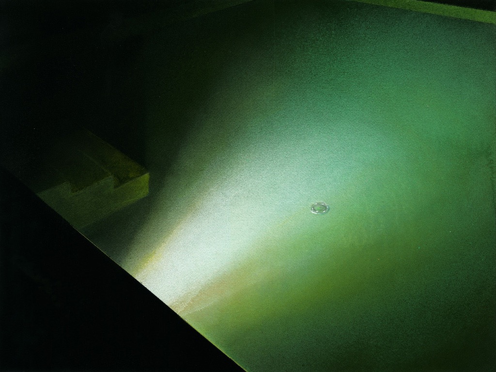 Untitled, 2016, gouache, pastel and pencil on paper, 15 × 20 inches
