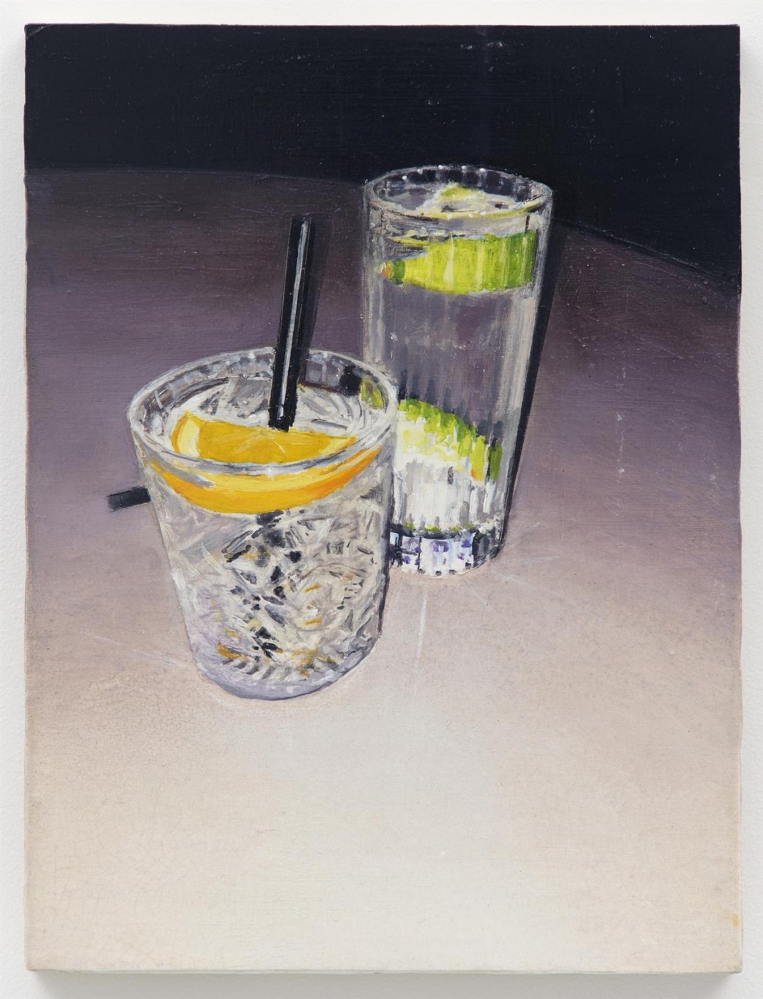 Untitled,
2017,
oil on wooden panel, 12 × 9 inches
