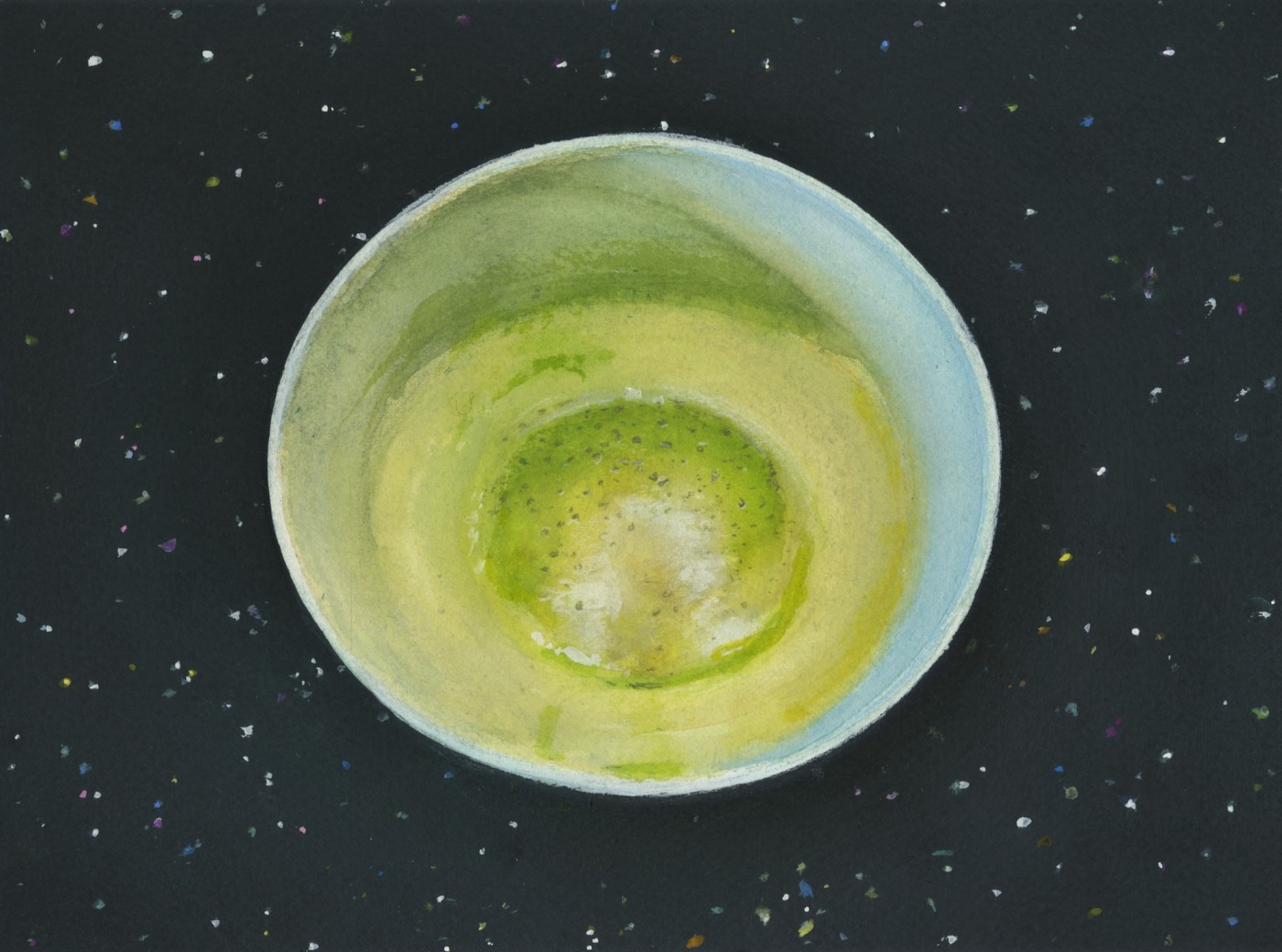 Untitled (Matsuyama), 2012,
gouache and pencil
on paper,
7 1/2 × 10 inches; 19.1 x 25.4 cm