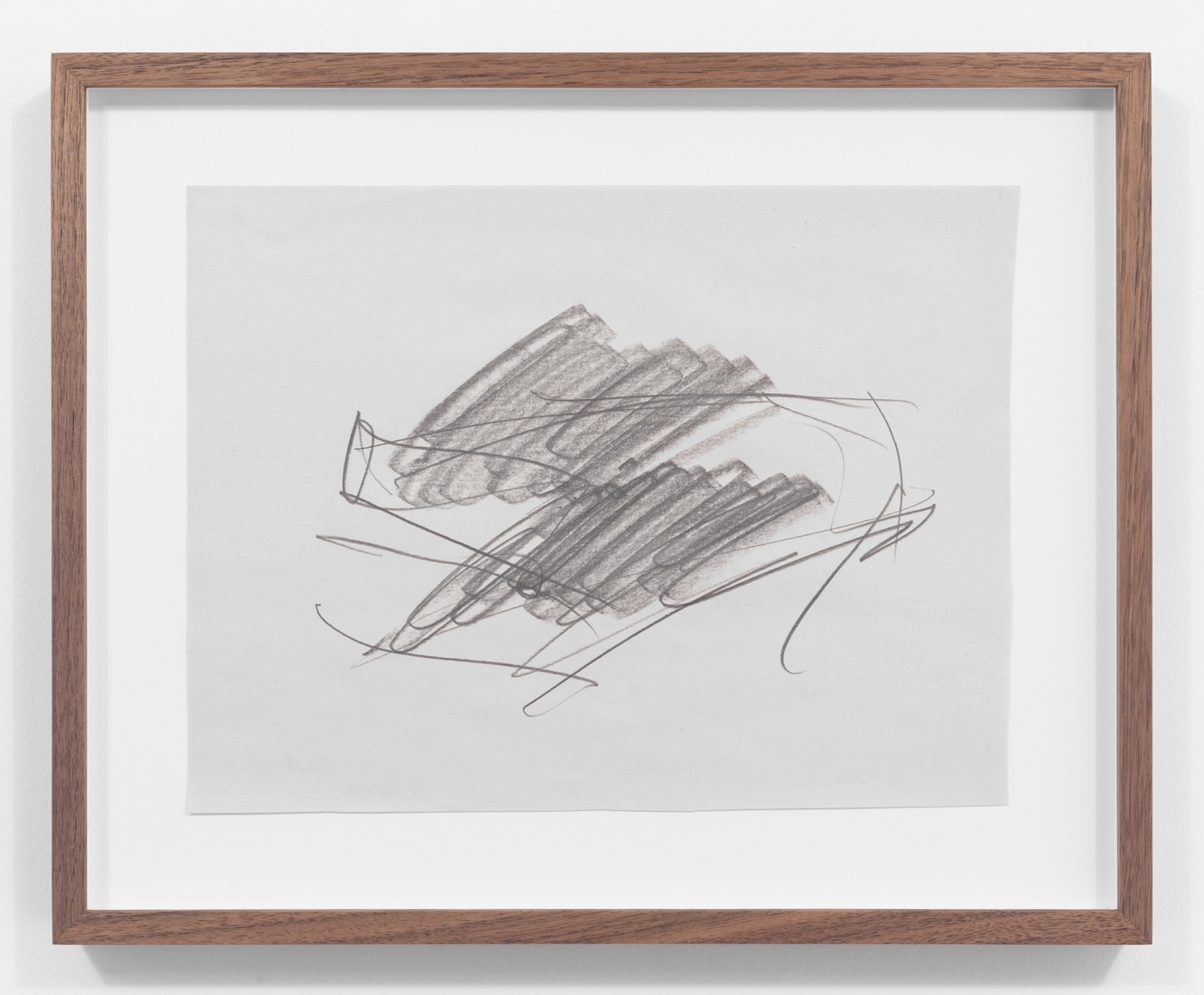 Untitled, 2016, graphite on paper, 11 × 14 inches