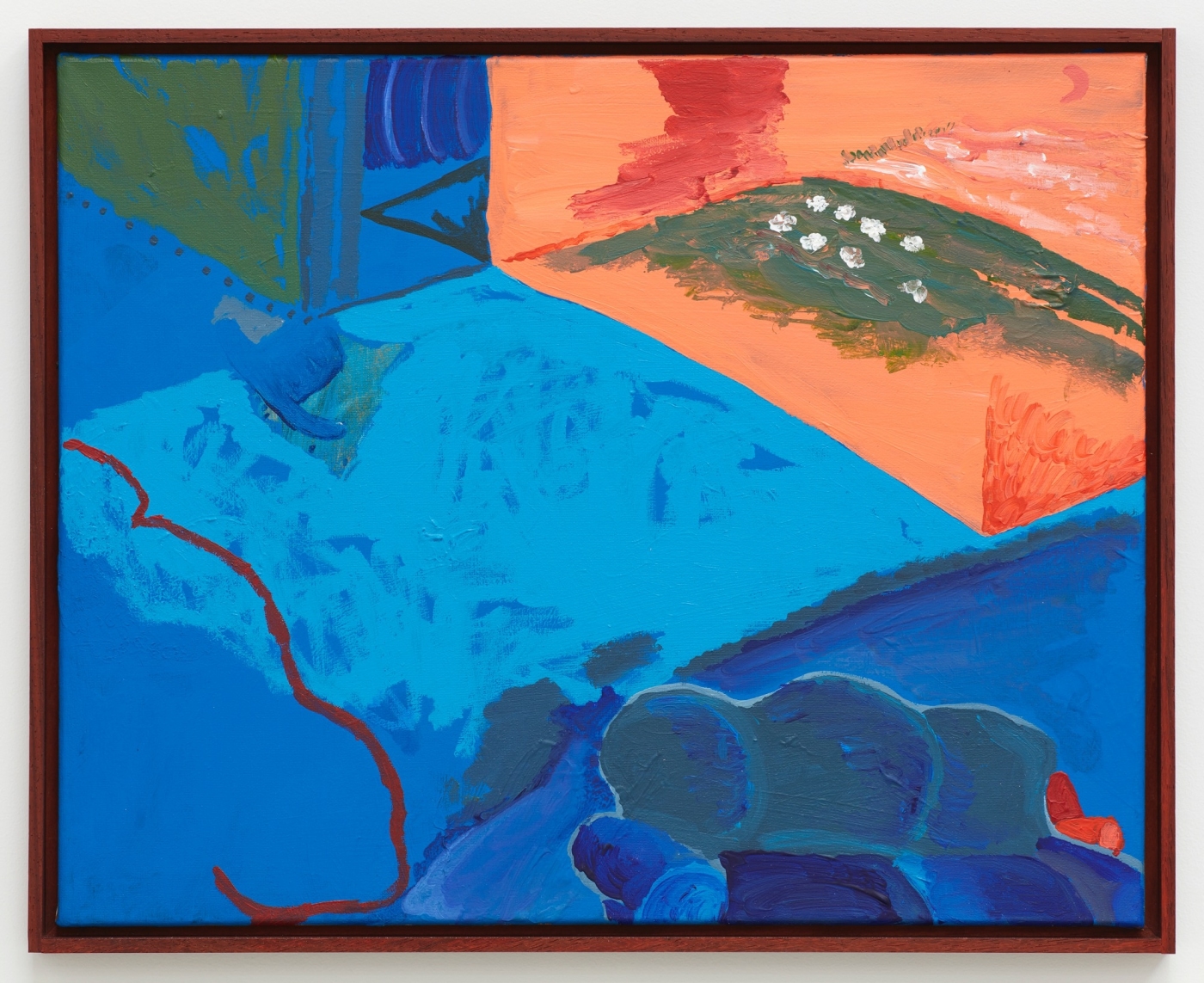Draconian, 2016, acrylic on canvas, 16 × 20 inches