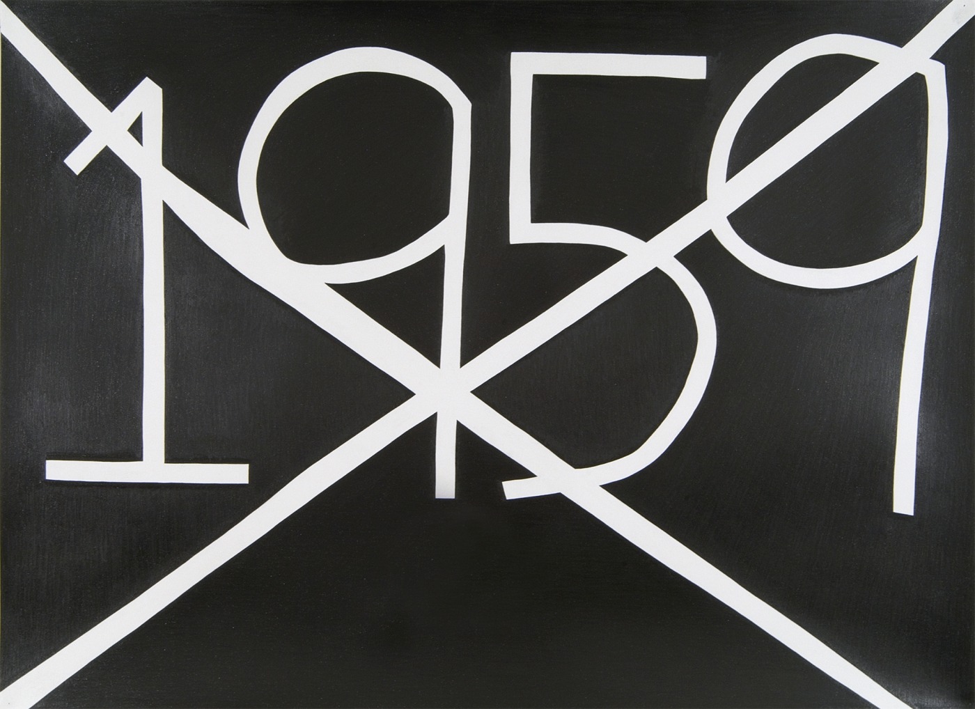 1959, 2007, graphite on paper, 30 × 41 inches; 76.2 x 104.1 cm