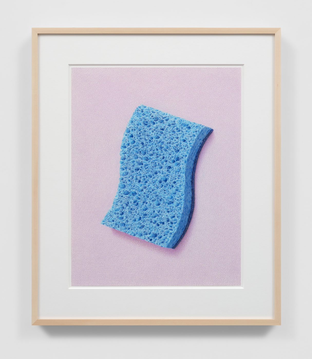 Chore Boy, 2026. Colored pencil on paper, 18 x 14 in. (45.72 x 35.56 cm); 24½ x 20⅜ in. (62.23 x 51.77 cm) framed