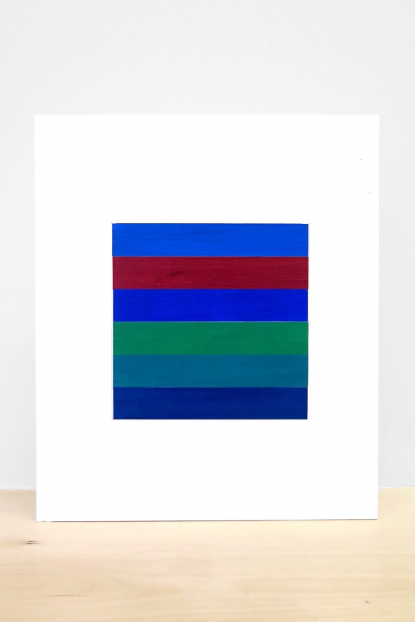 Peter Halley, Boats Crosses Trees Figures 1977-78 Special Edition
