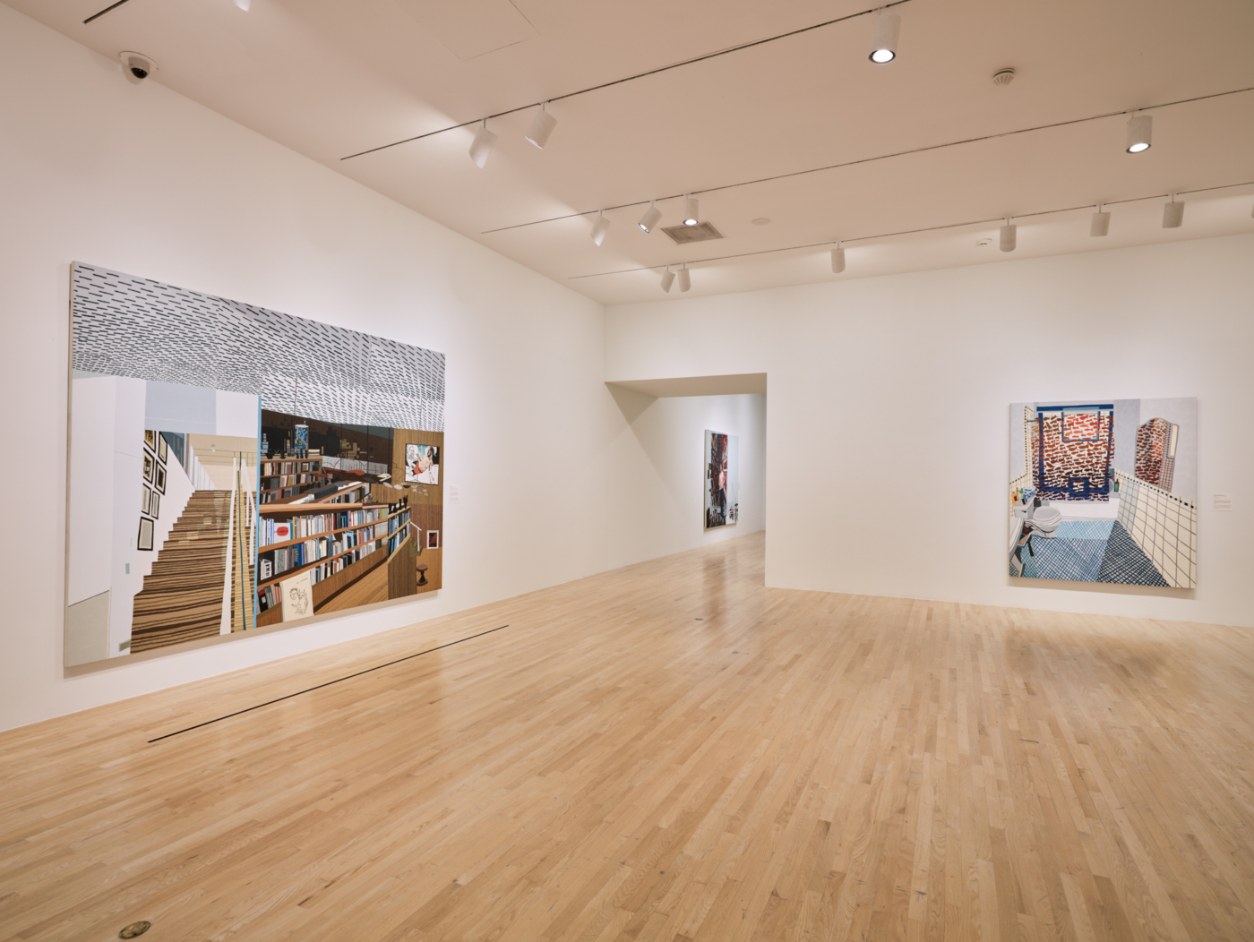 Jonas Wood, 2019, Dallas Museum of Art, Dallas, Texas, installation view, Photo by Chad Redmon, courtesy of the Dallas Museum of Art