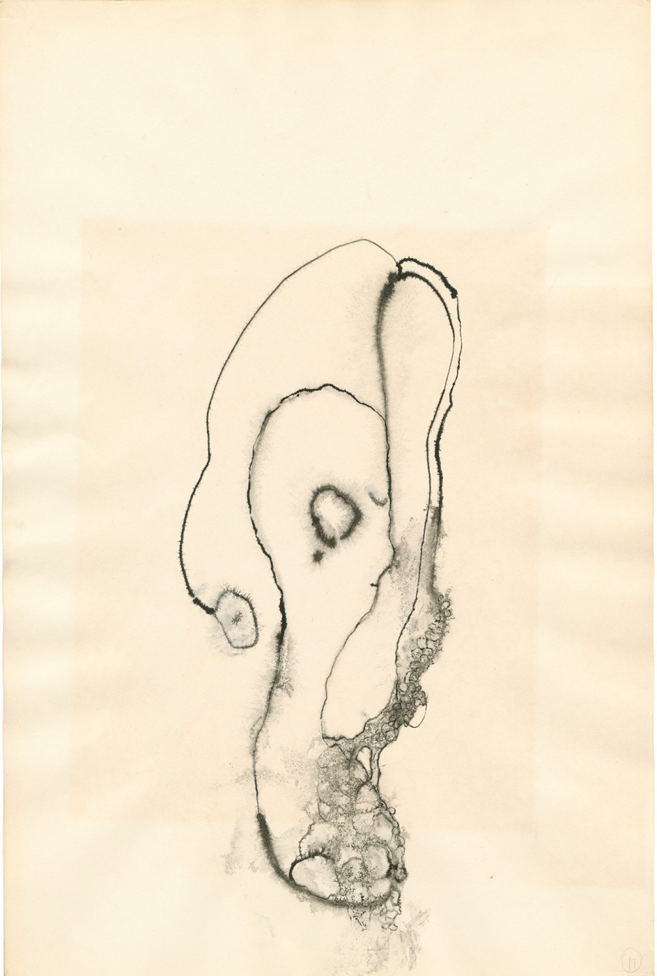 Mercy Hospital, 1969, ink and pencil on paper; 12 parts:
18 × 12 inches each