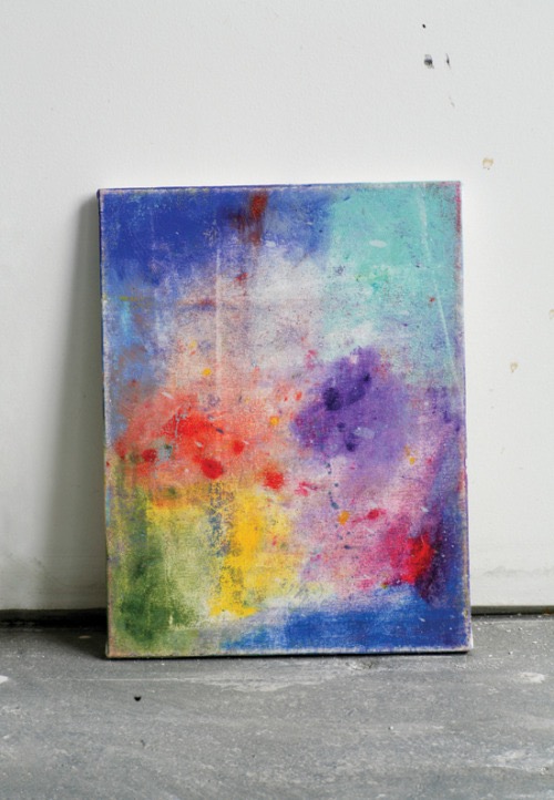 Jean-Baptiste Bernadet, Face B, 2011,
oil on canvas, 16 × 12 inches framed