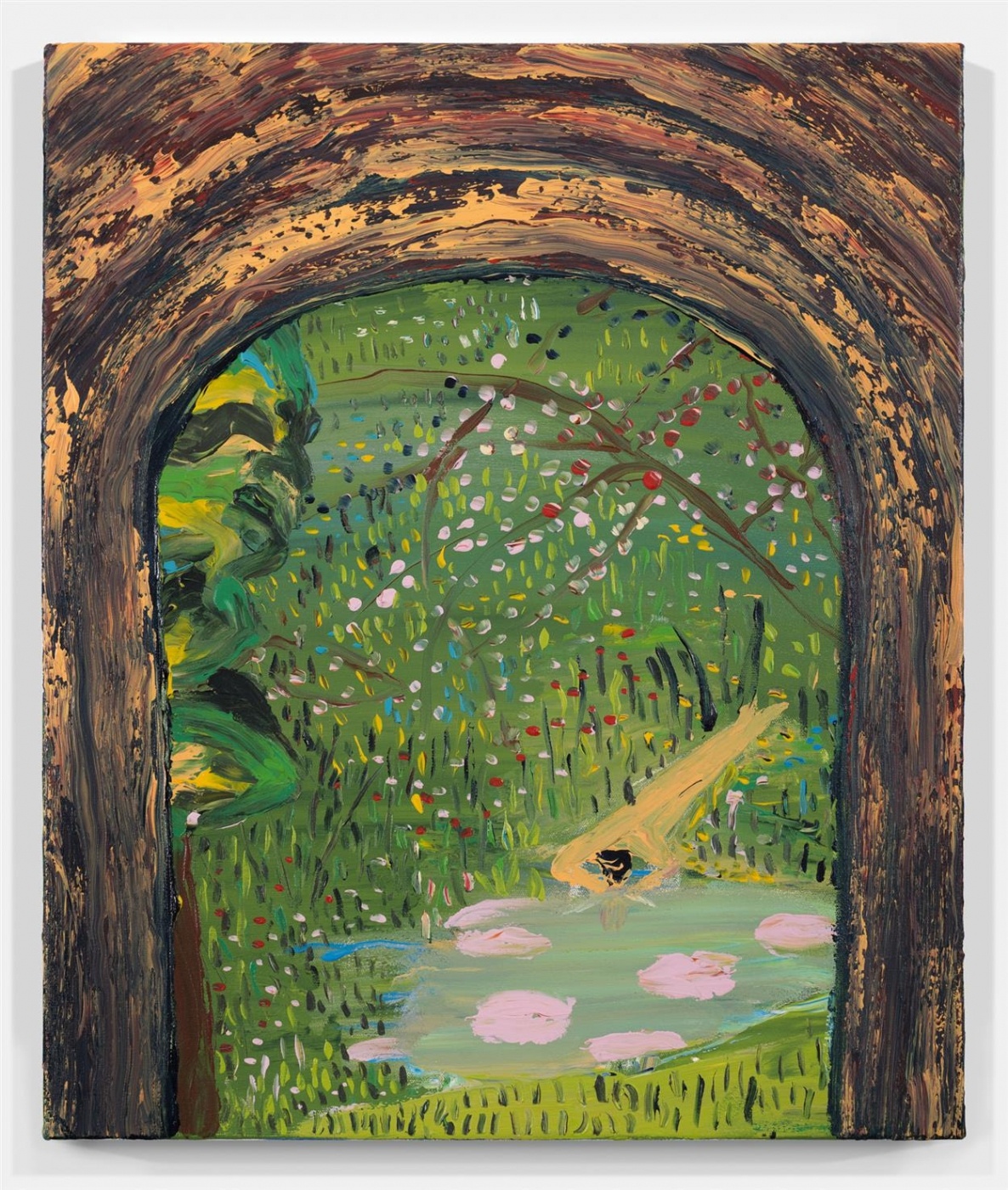 Untitled,
2016,
acrylic on canvas,
24 × 20 inches