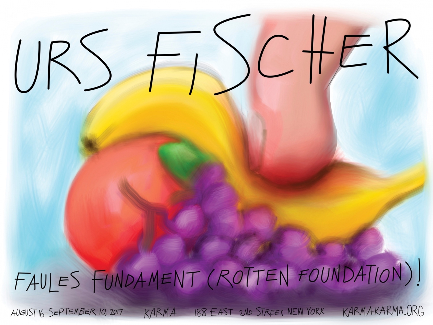 Urs Fischer: Faules Fundament (Rotten Foundation)