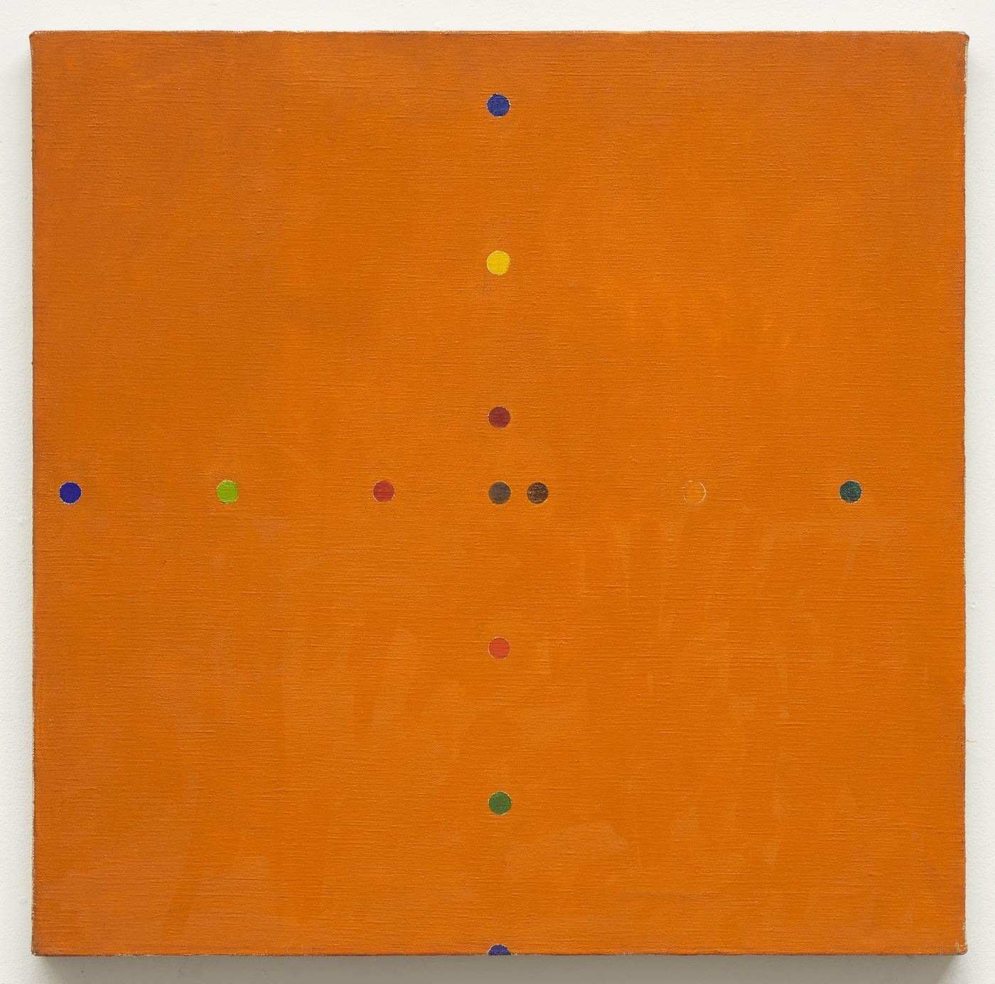 no title (cadmium orange),
oil on canvas,
24 × 24 inches