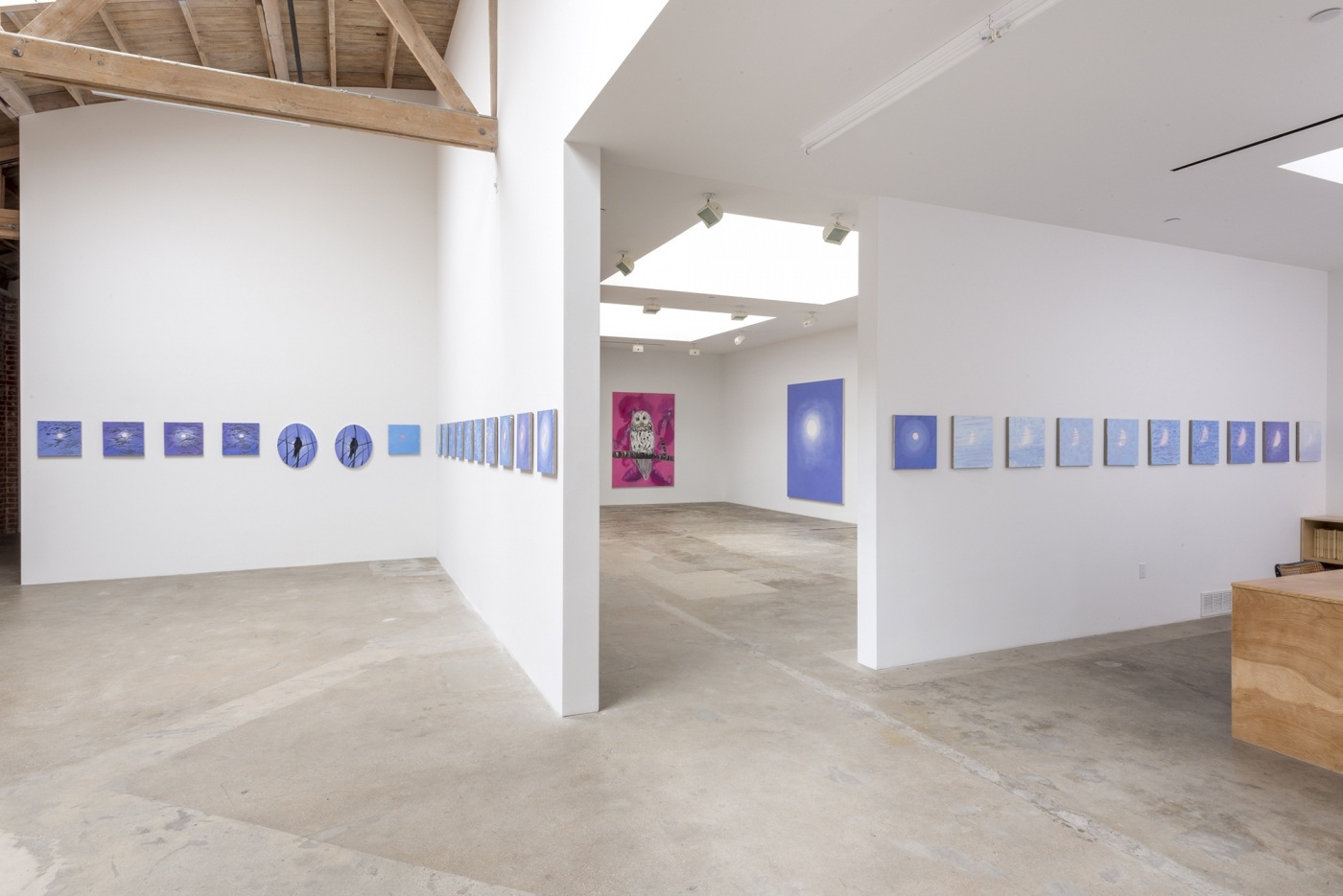 Ann Craven, 2014, Hannah Hoffman Gallery, Los Angeles, installation view