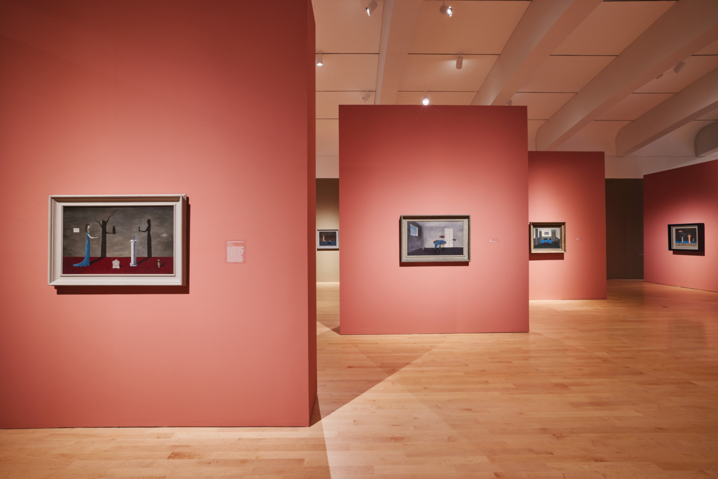 Gertrude Abercrombie: The Whole Wide World is a Mystery, installation view, Milwaukee Art Museum, Wisconsin, March 27–July 19, 2026