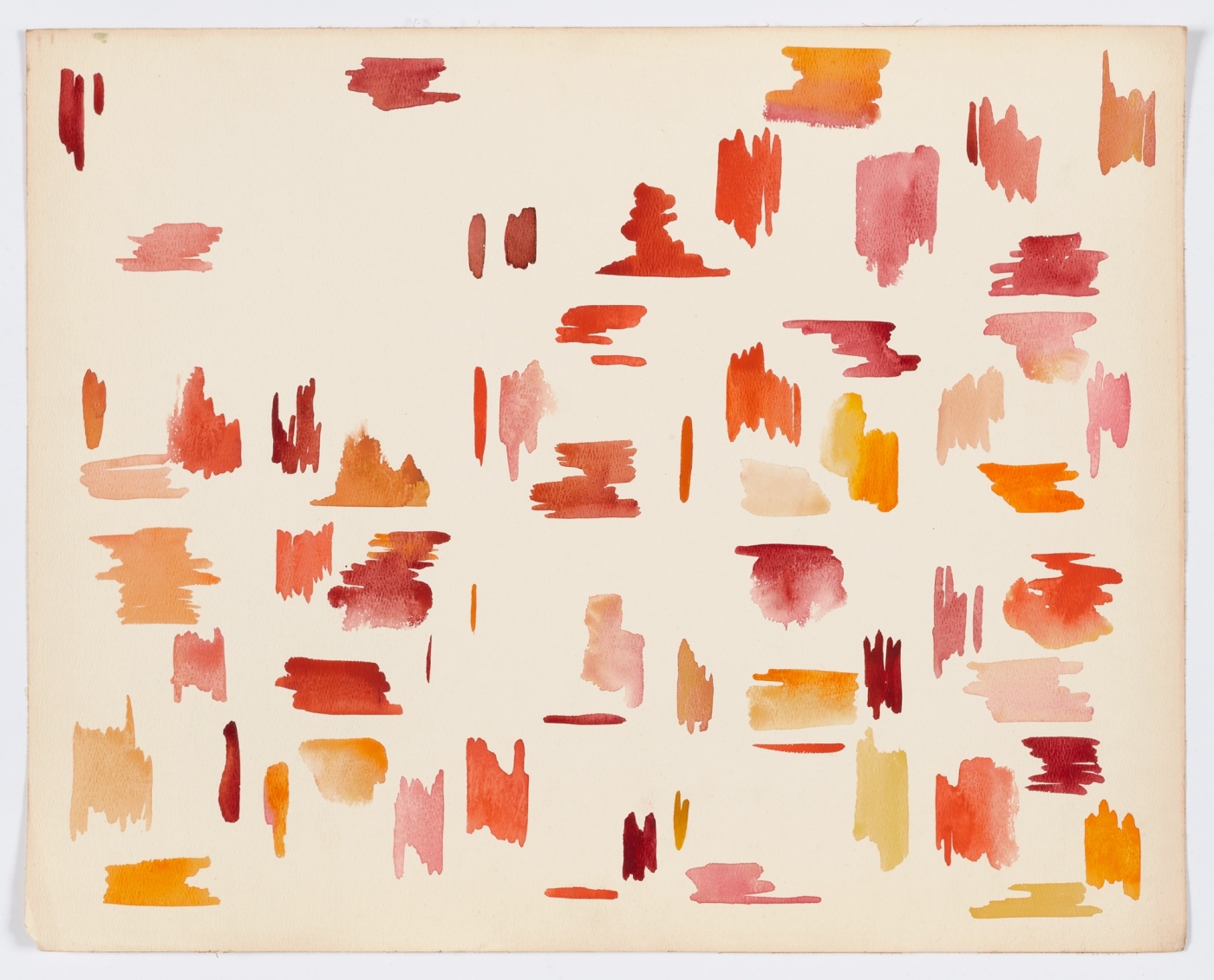 Untitled, c. 1969, watercolor on paper, 19 × 24 inches