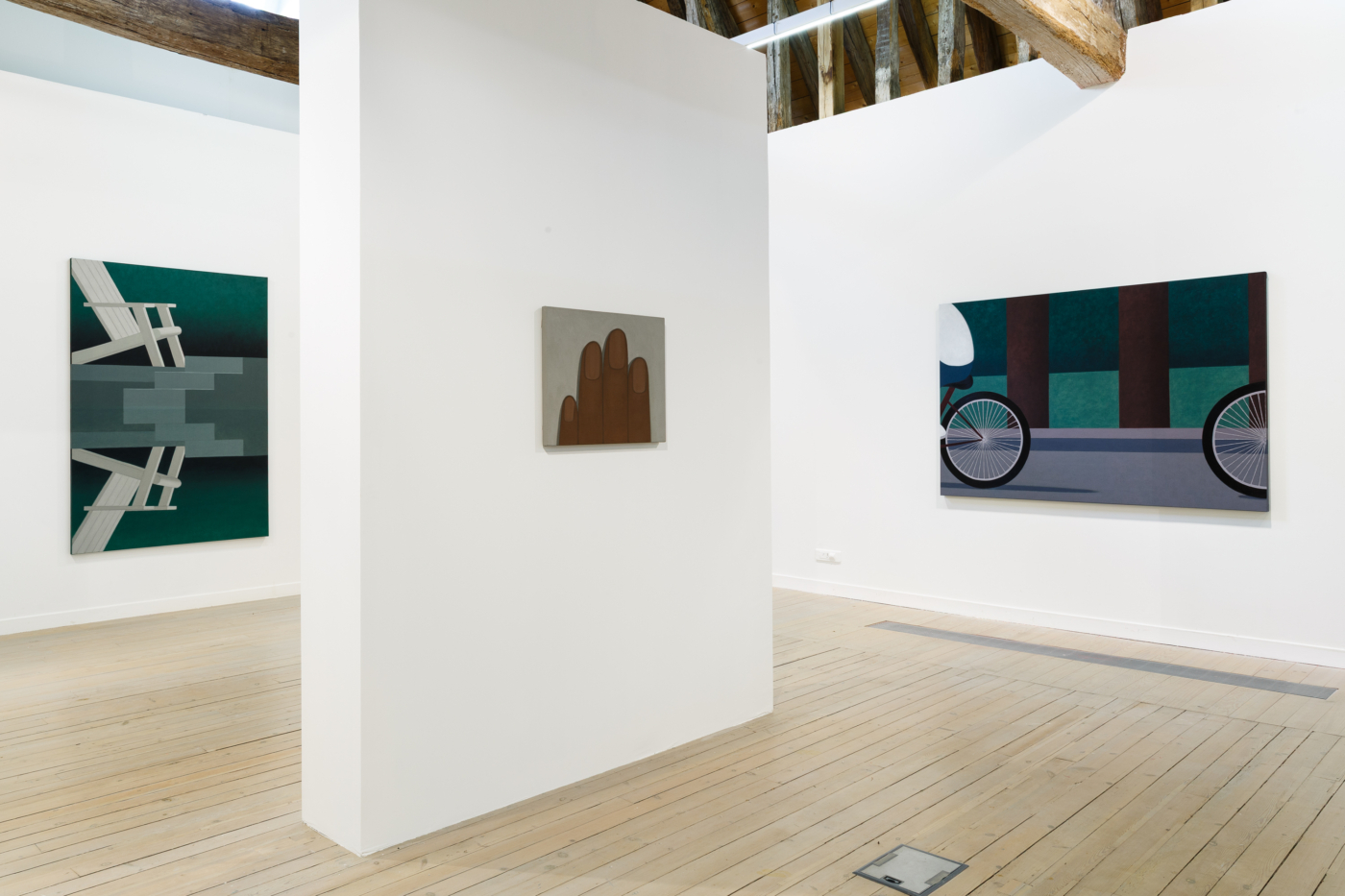 Immobile, installation view, Artothèque de Caen, France, 2025 © Michael Quemener - L'Artothèque, Espaces d'art contemporain de Caen