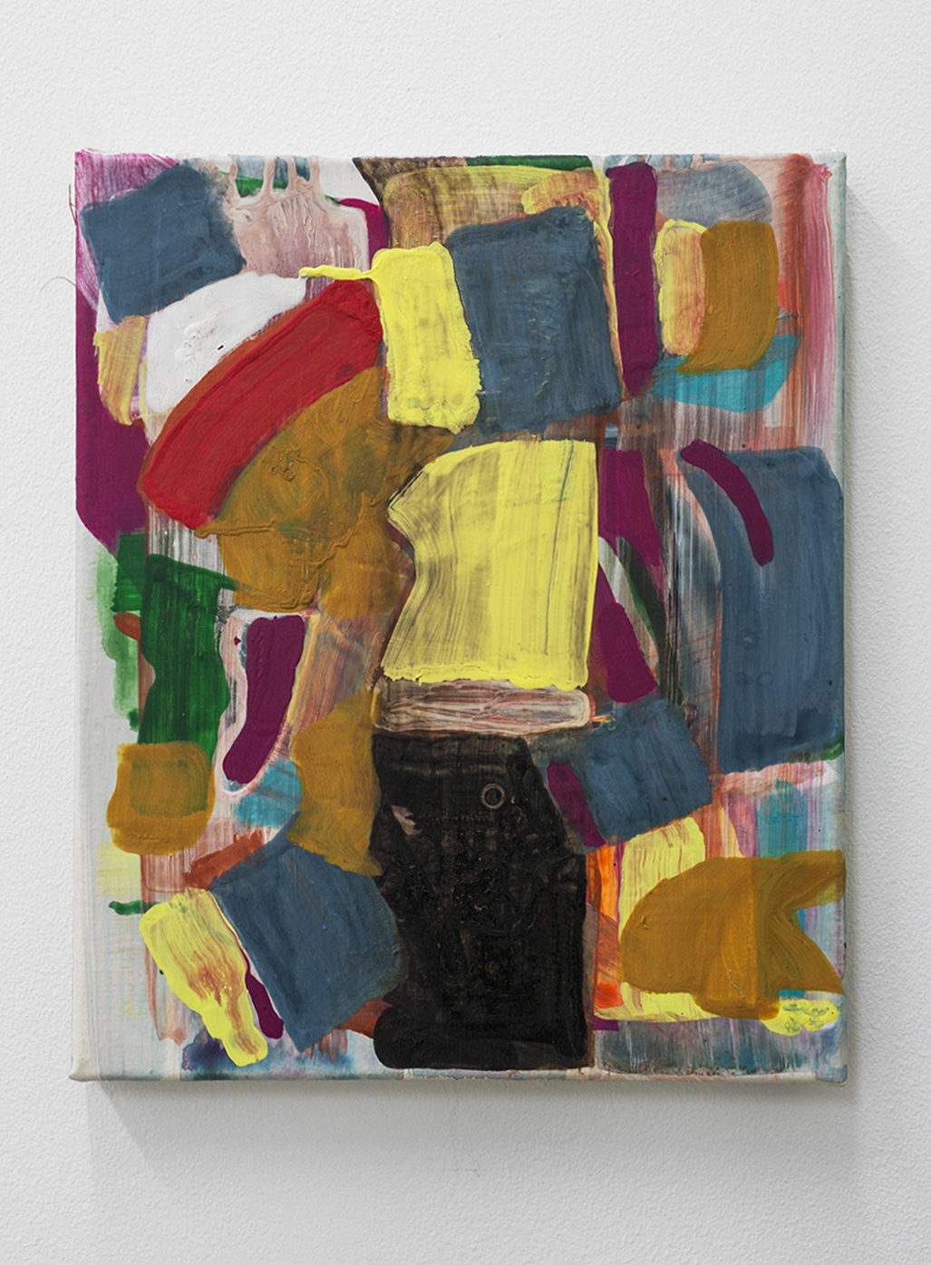 Echoes, 2017, acrylic on linen, 10 x 12 inches