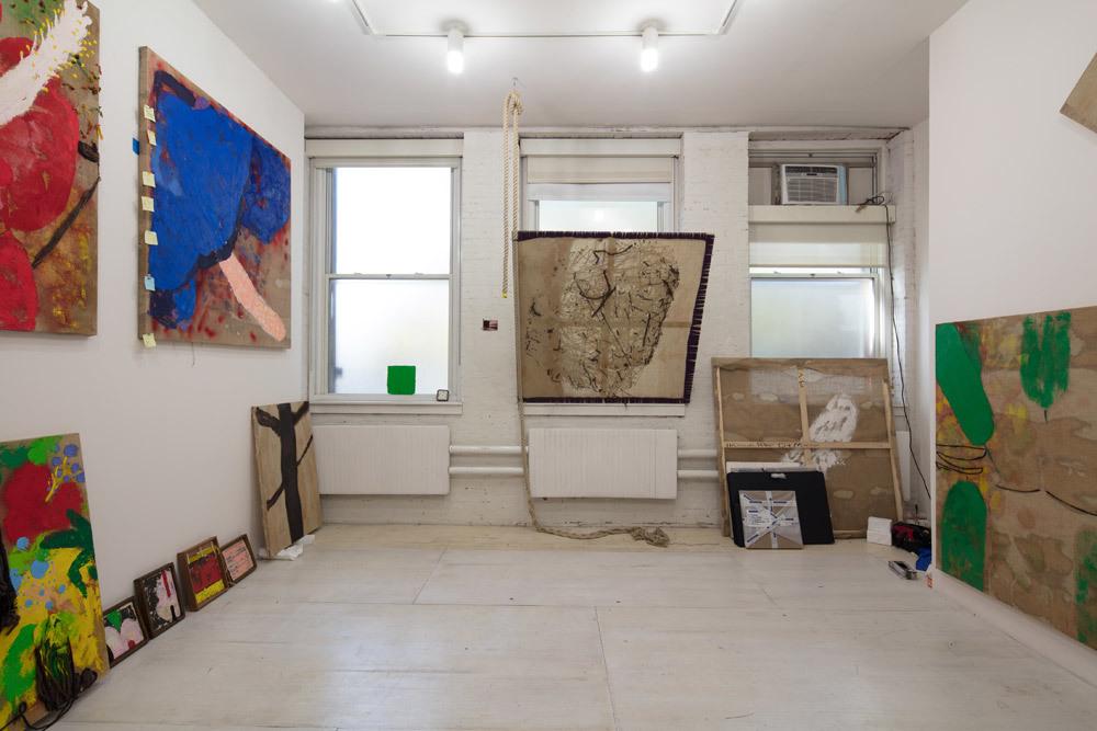 Alvaro Barrington, 2017, MoMa PS1, New York, installation view