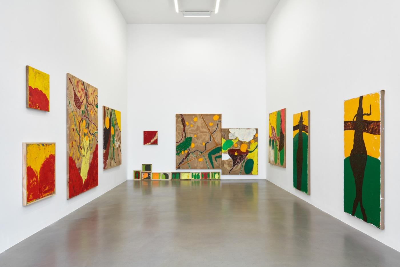  GARVEY: SEX LOVE NURTURING FAMALAY , 2019, Sadie Coles HQ, London, installation view