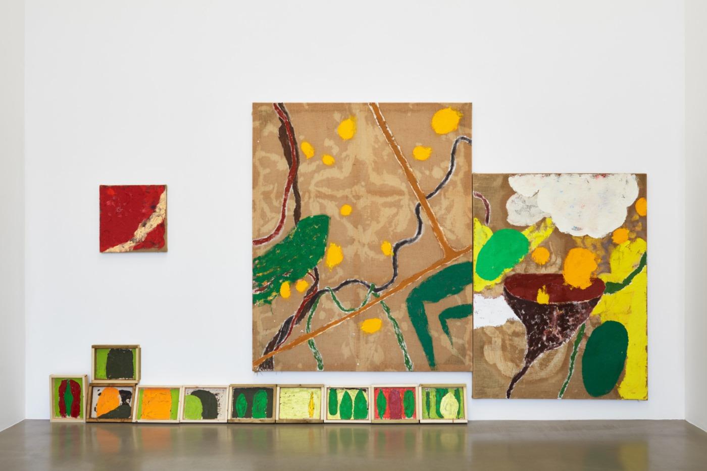  GARVEY: SEX LOVE NURTURING FAMALAY , 2019, Sadie Coles HQ, London, installation view