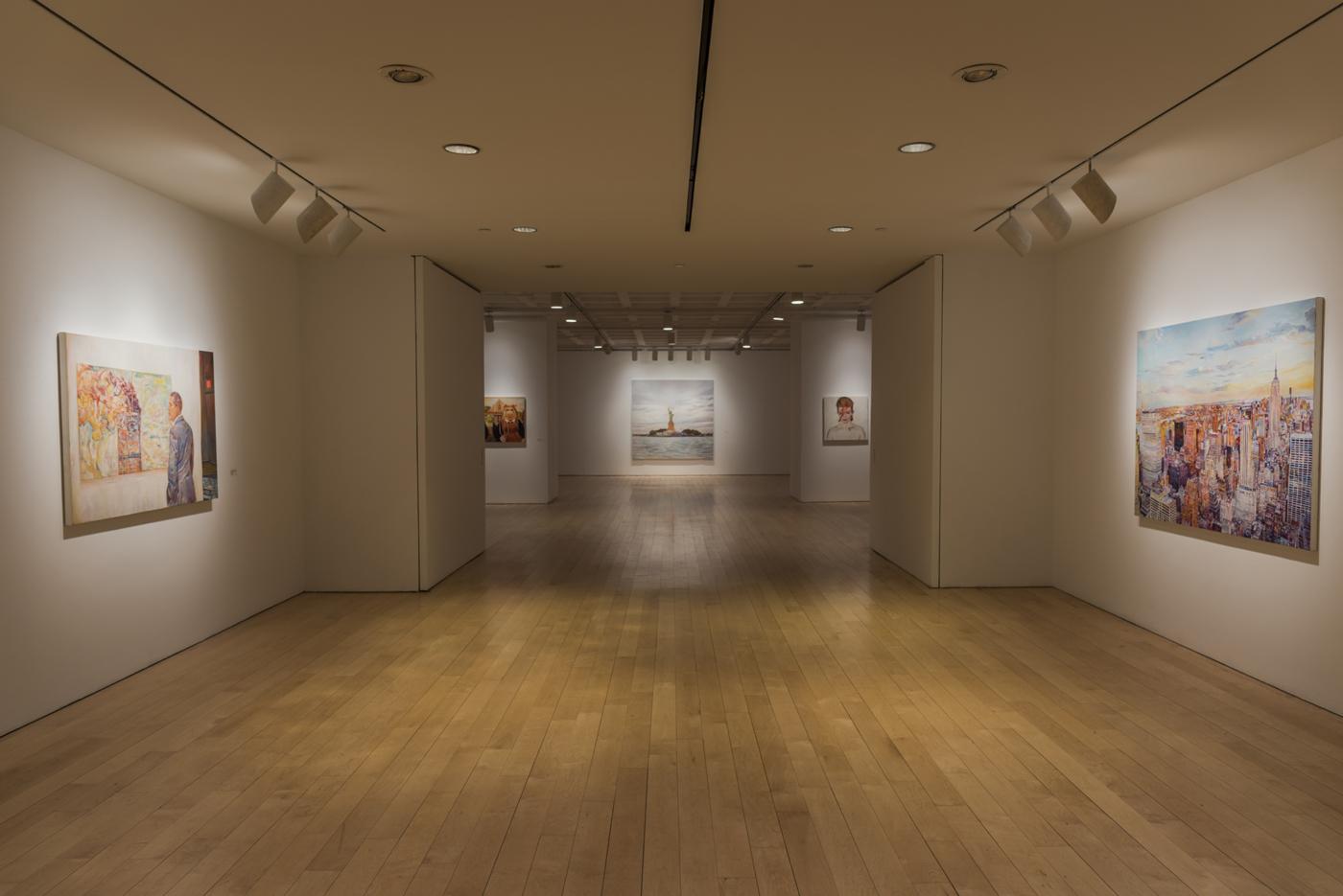 My American Dream: Heroes and Villain, 2019, Marlborough Contemporary, New York, installation view