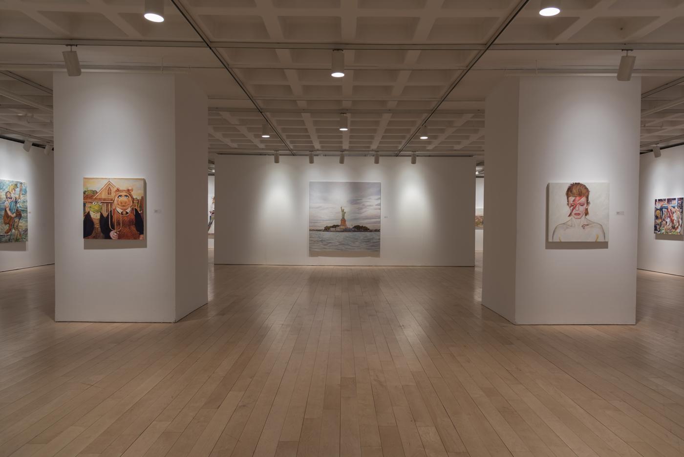 My American Dream: Heroes and Villain, 2019, Marlborough Contemporary, New York, installation view