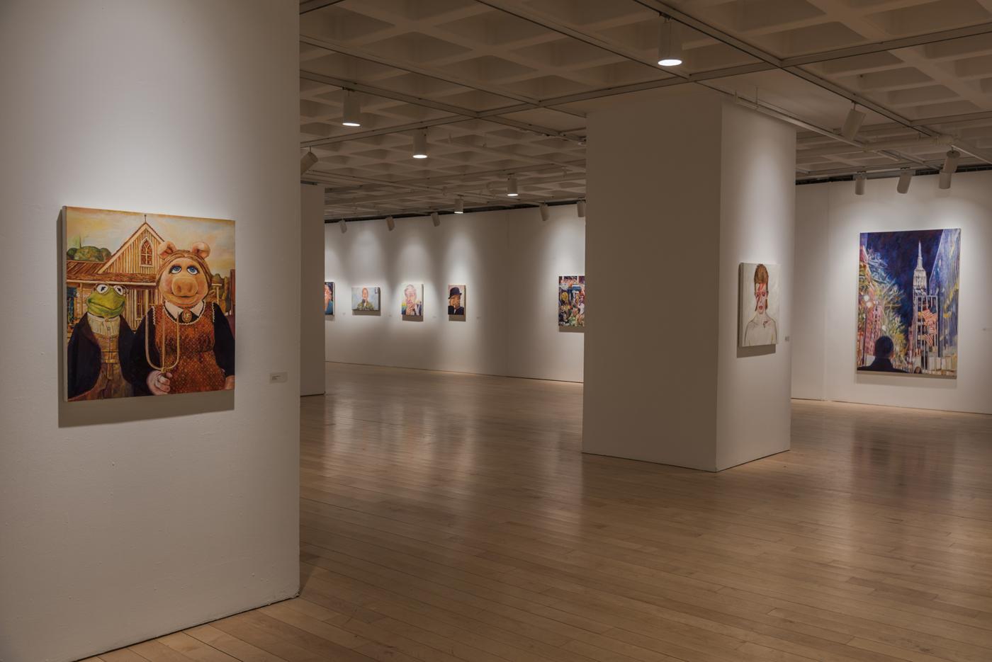 My American Dream: Heroes and Villain, 2019, Marlborough Contemporary, New York, installation view