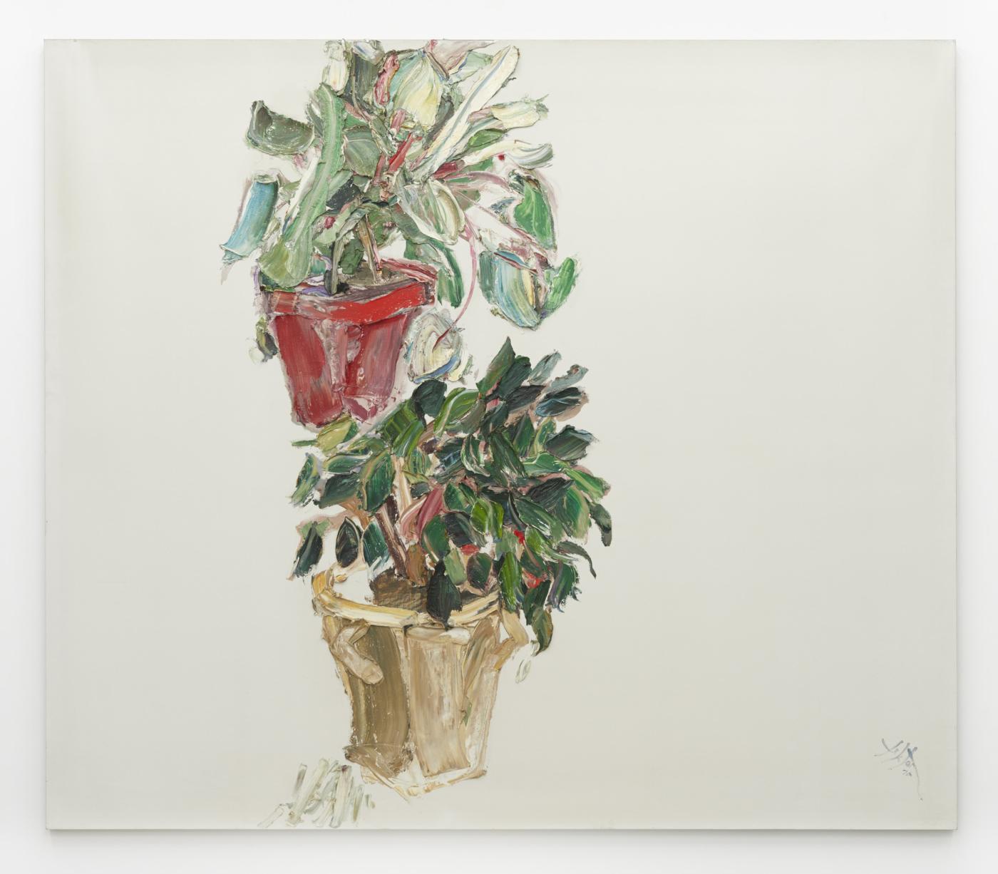 Untitled, 1970, oil on linen,
78 x 90 inches; 198.1 x 228.6 cm