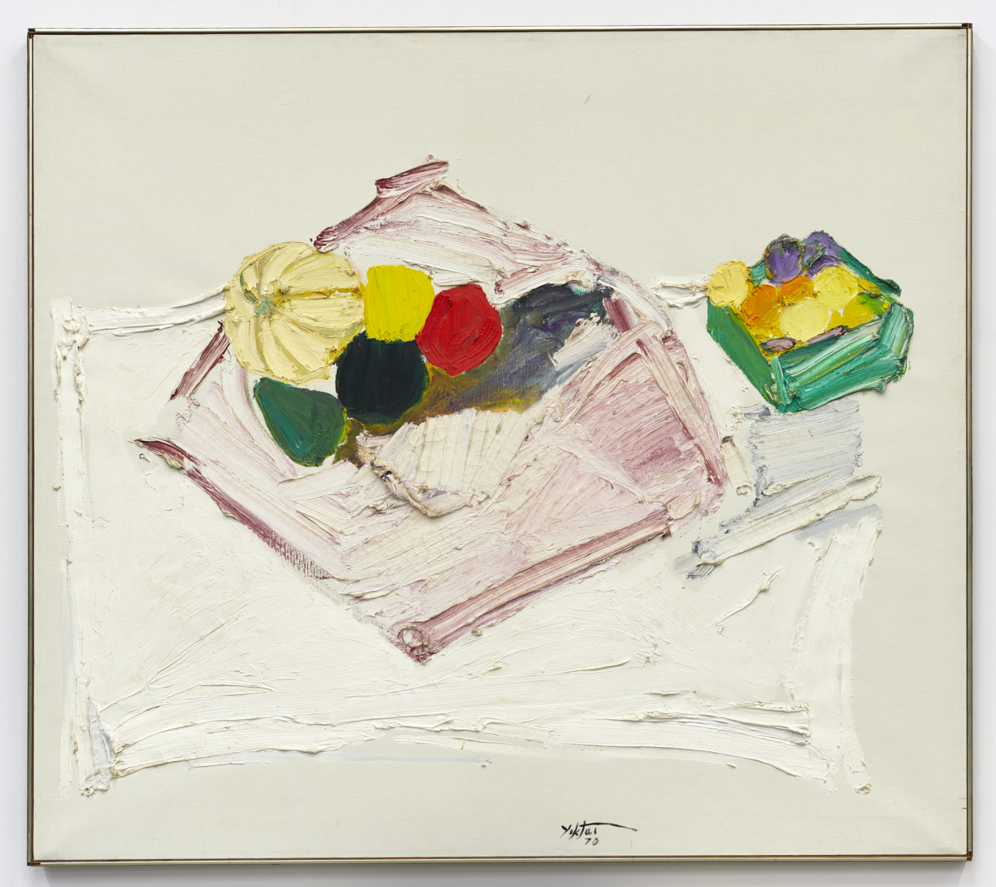 Untitled, 1970, oil on canvas, 44 x 50 inches; 112 x 127 cm