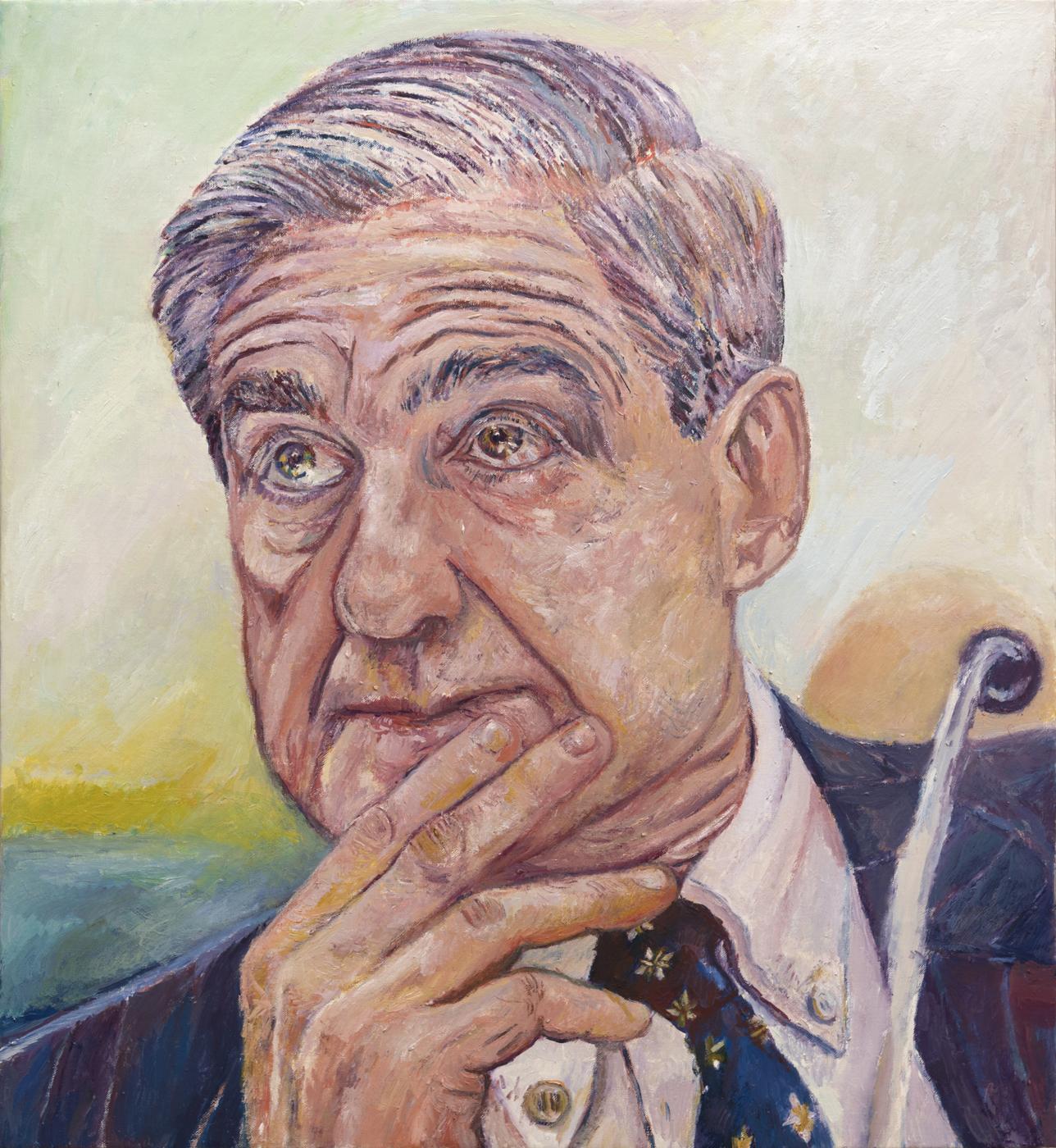 Robert Mueller, 2018,
oil on linen,
24 x 26 inches