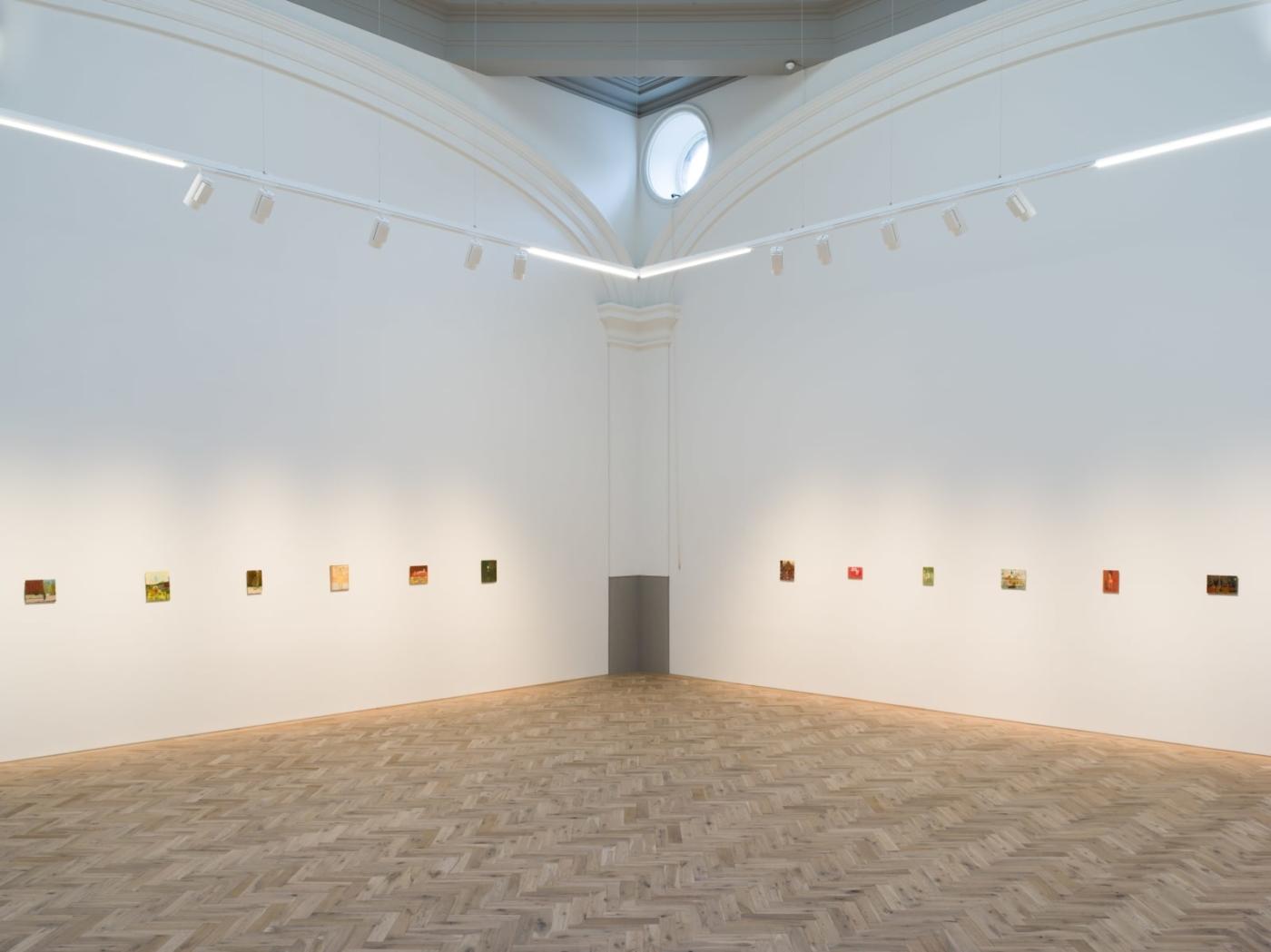 But the dream had no sound, 2018, Ingleby Gallery, Edinburgh, installation view. Courtesy of Ingleby Gallery.