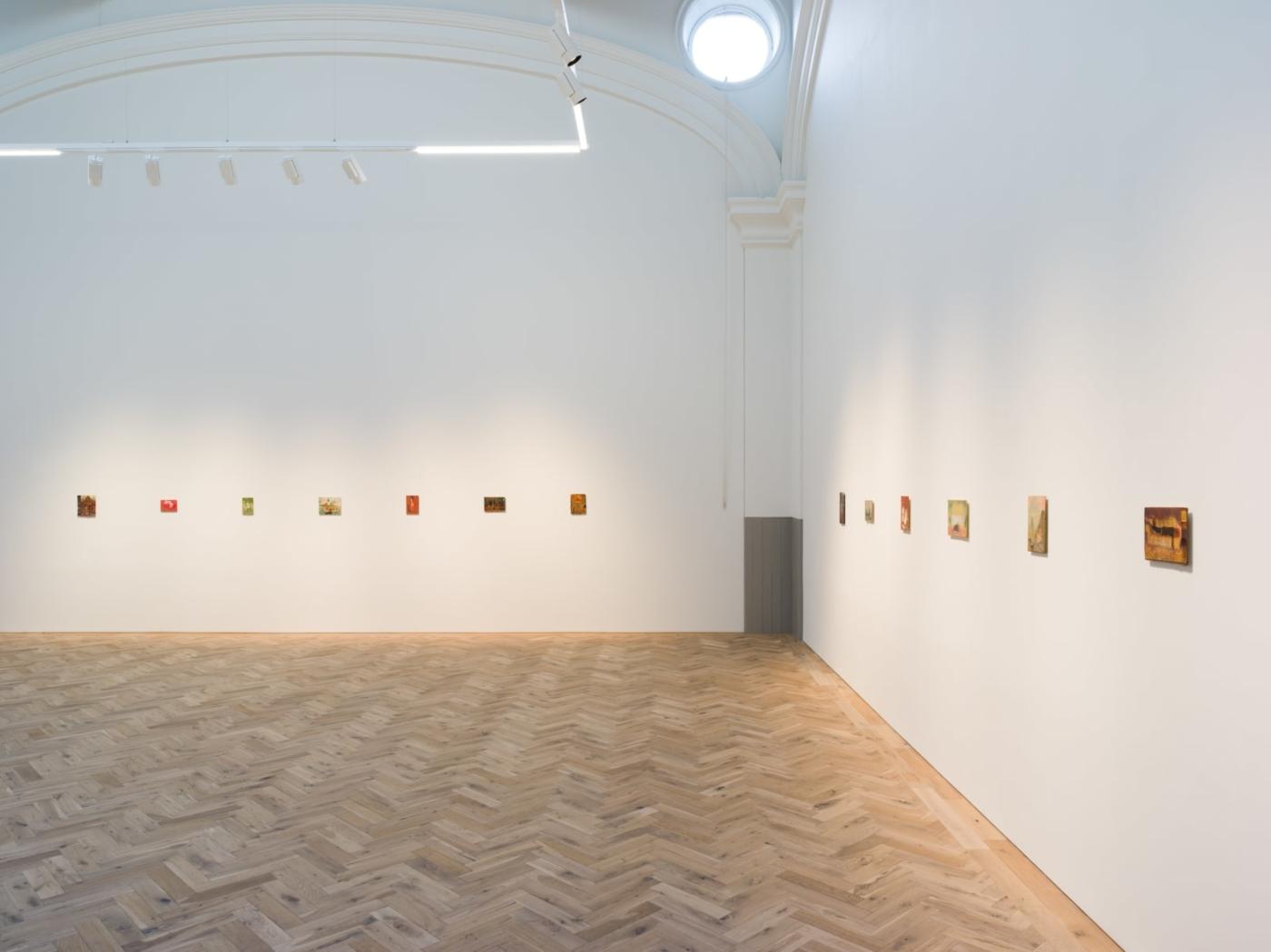 But the dream had no sound, 2018, Ingleby Gallery, Edinburgh, installation view. Courtesy of Ingleby Gallery.