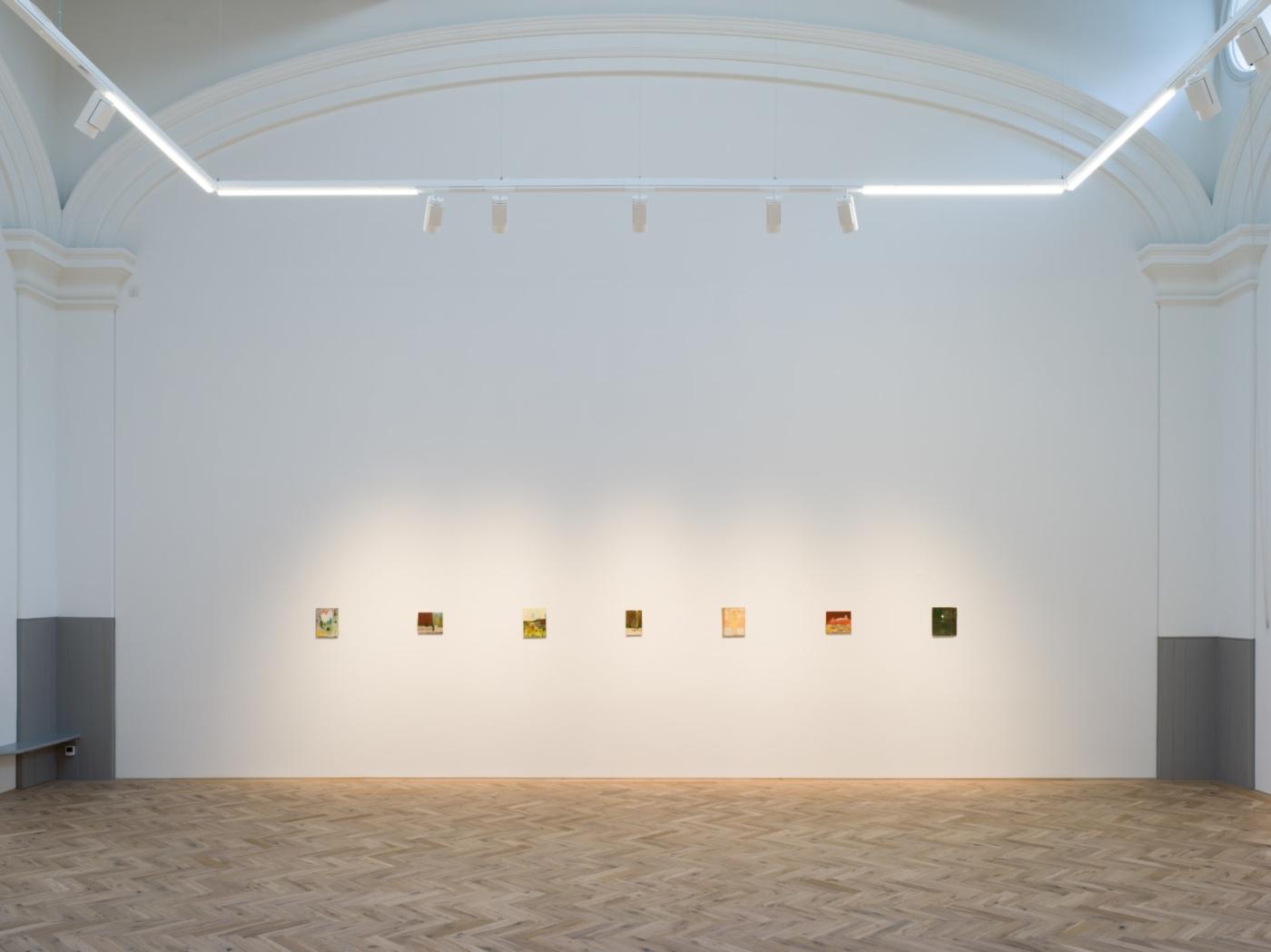 But the dream had no sound, 2018, Ingleby Gallery, Edinburgh, installation view. Courtesy of Ingleby Gallery.