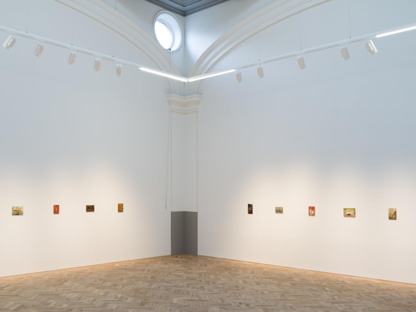 But the dream had no sound, 2018, Ingleby Gallery, Edinburgh, installation view. Courtesy of Ingleby Gallery.