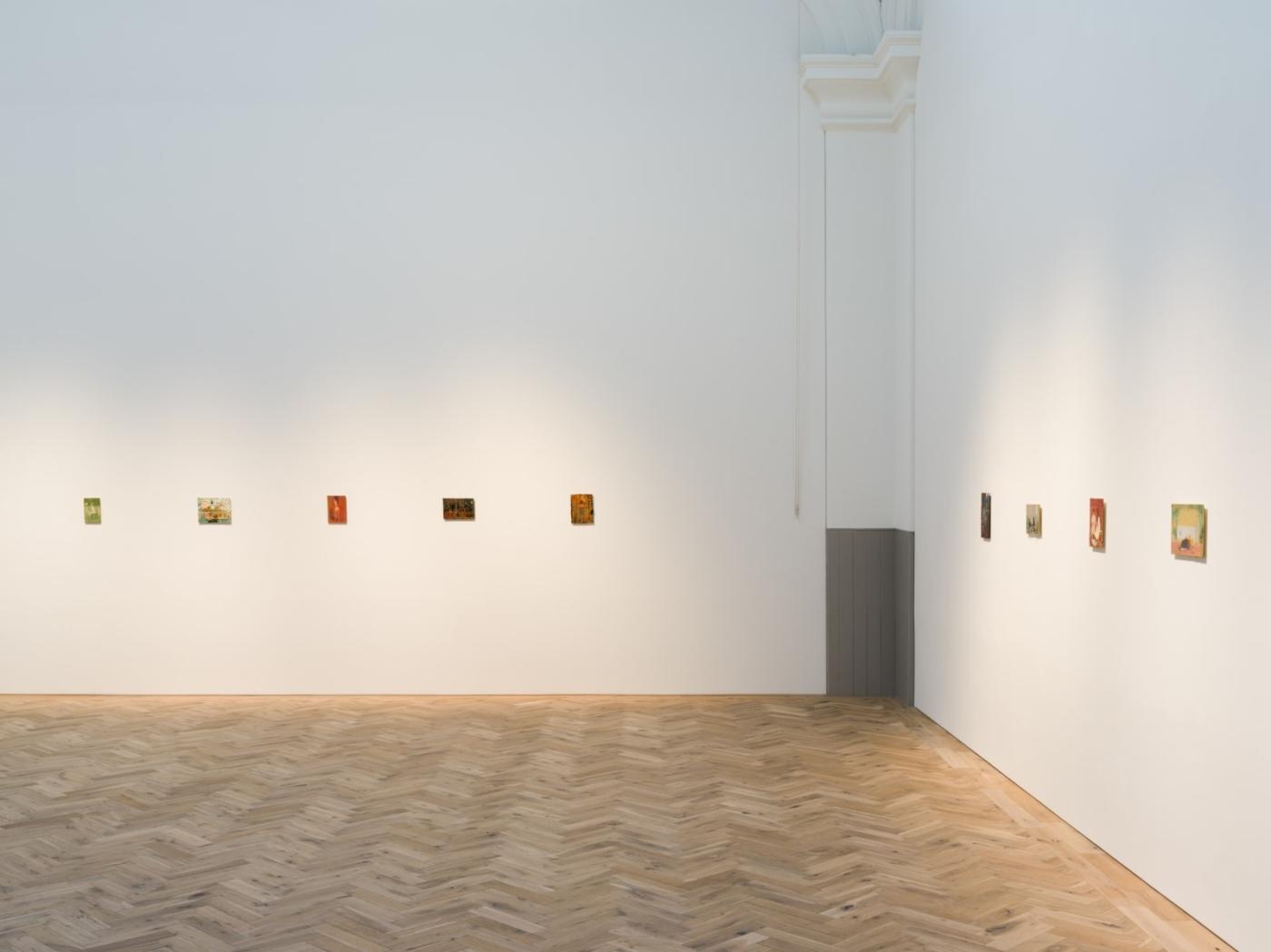 But the dream had no sound, 2018, Ingleby Gallery, Edinburgh, installation view. Courtesy of Ingleby Gallery.