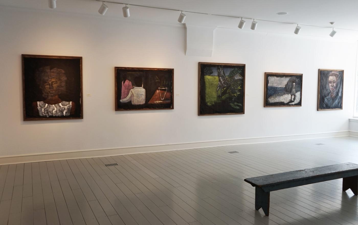 Precision, Wagering, and Melody , 2020, Dowling Walsh Gallery, Rockland, Maine, installation view