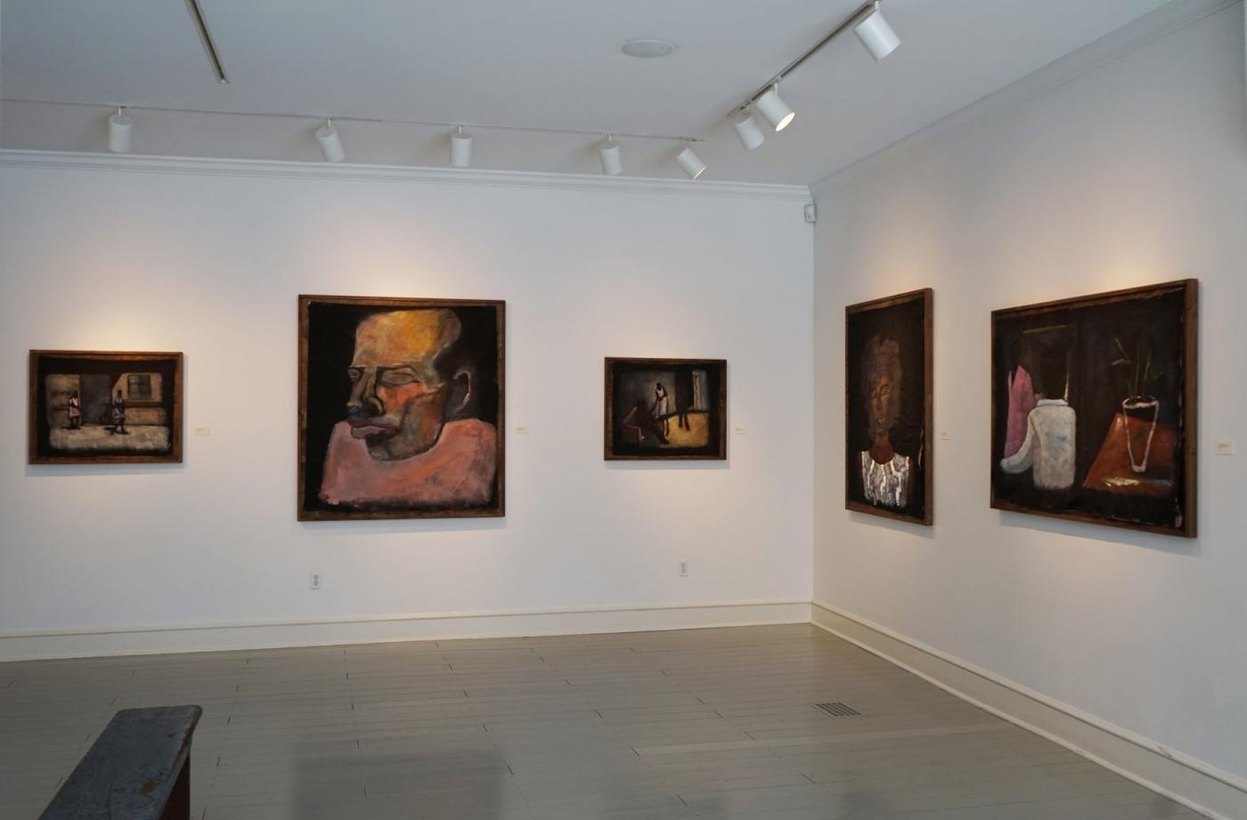 Precision, Wagering, and Melody , 2020, Dowling Walsh Gallery, Rockland, Maine, installation view
