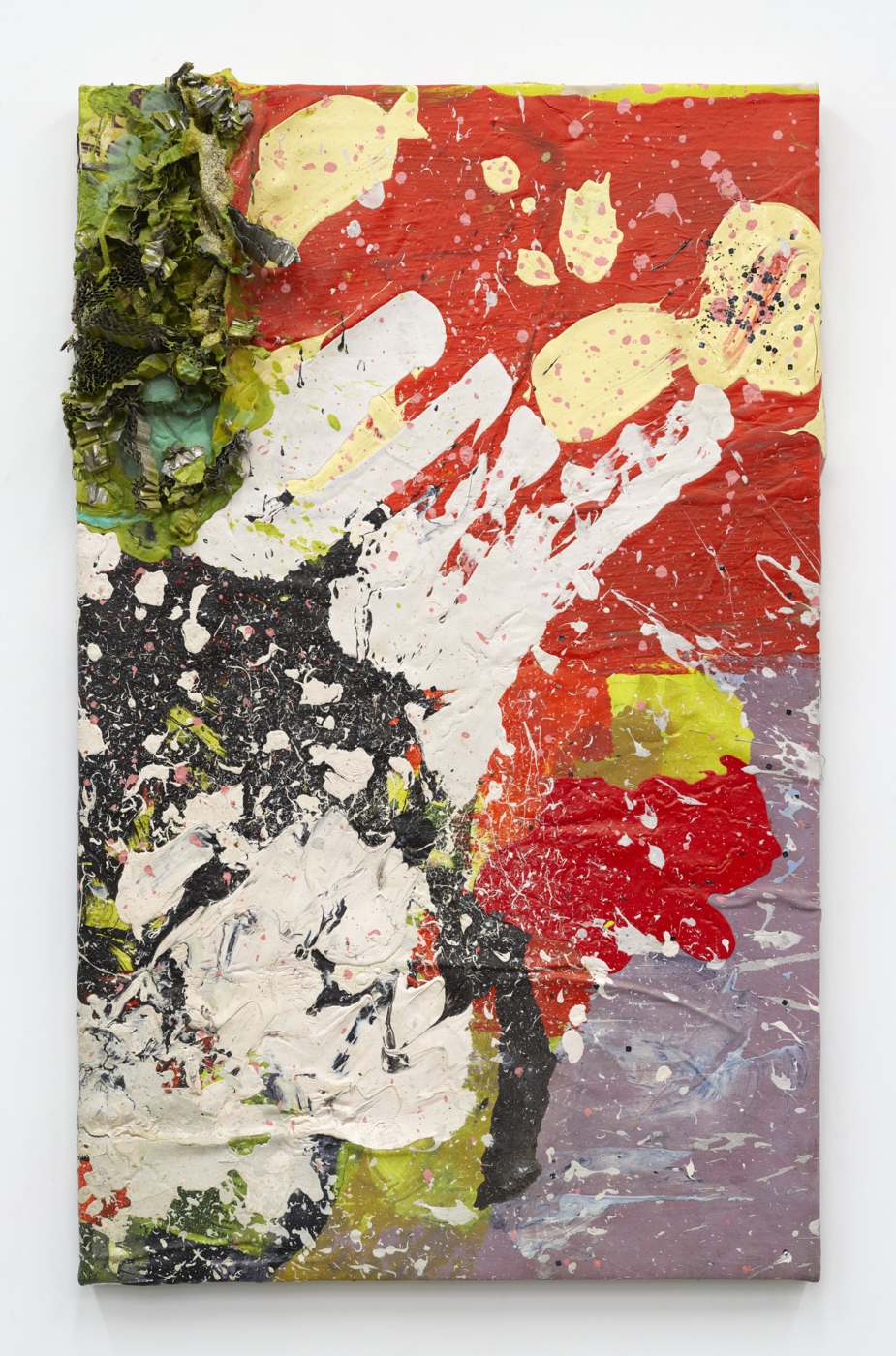 Debra, 2005-2013, acrylic and mixed media on canvas, 68 x 42½ inches; 172.7 x 108 cm