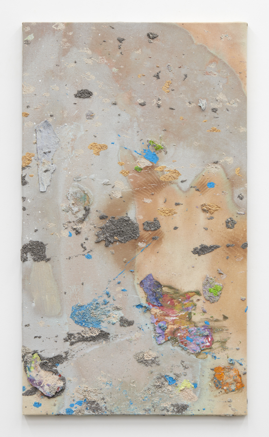 My Ship, 2019, acrylic on canvas, 45 x 26 inches; 114.3 x 66 cm