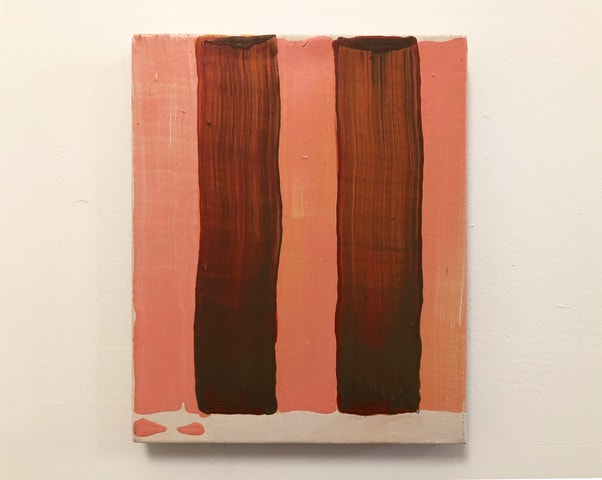 Mollusca , acrylic on linen, 11 × 9 inches; 28 × 23 cm