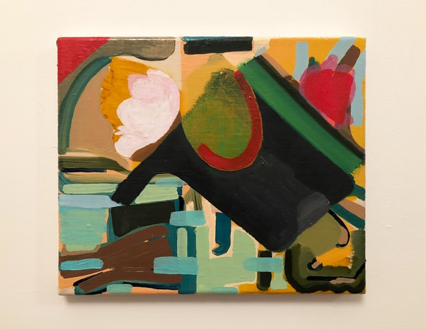Will Be Made in the Future , 2018, oil on linen, 10 × 12 inches; 25.5 × 30.5 cm
