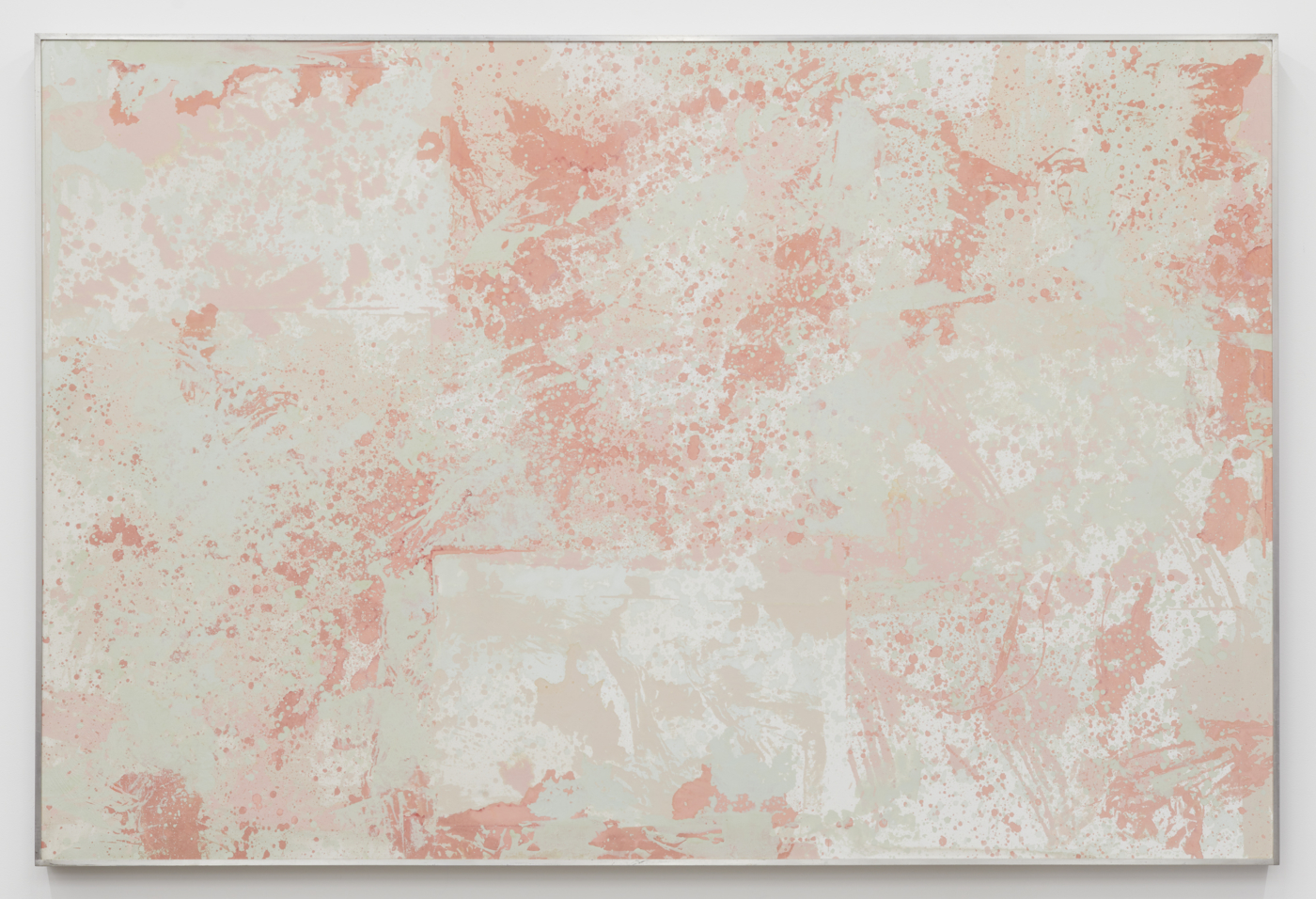 Darby Bannard, Cherokee Blanket #4, 1970, alkyd resin on canvas, 65¼ x 98¼ inches, 165.7 x 249.6 cm; 66½ x 99½ inches, 168.9 x 252.7 cm (framed)