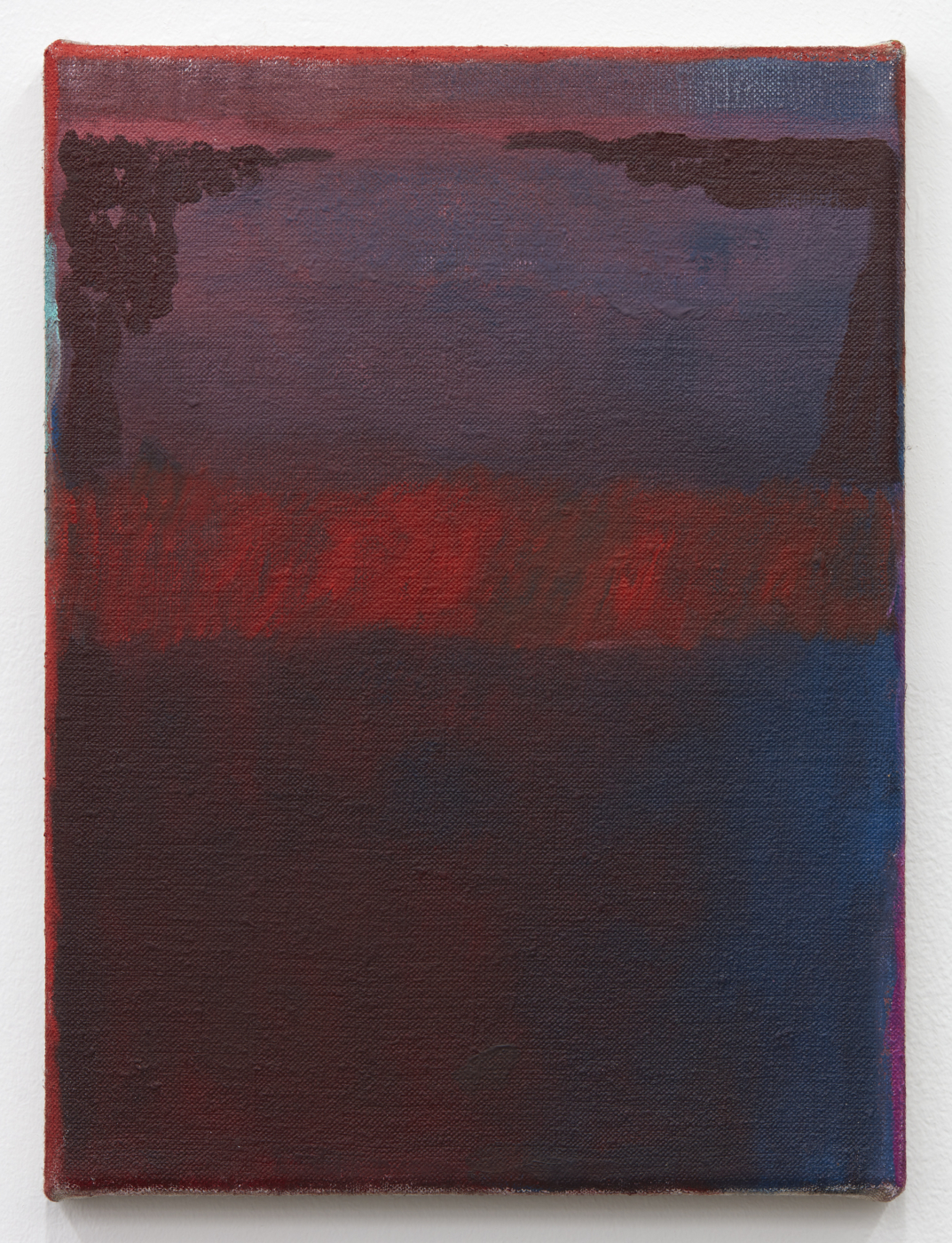 Maja Ruznic, Father (For Rothko), 2021, oil on linen, 12 x 9 inches; 30.5 x 22.9 cm