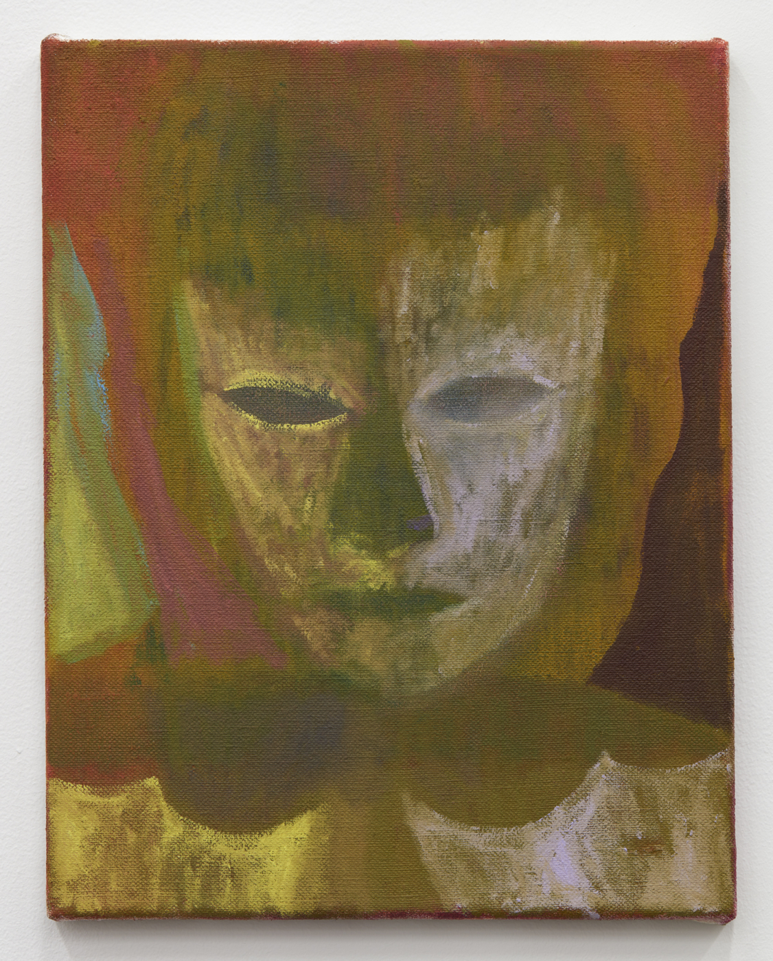 Maja Ruznic, Daughter (Yellow), 2021, oil on linen, 14 x 11 inches; 35.6 x 27.9 cm