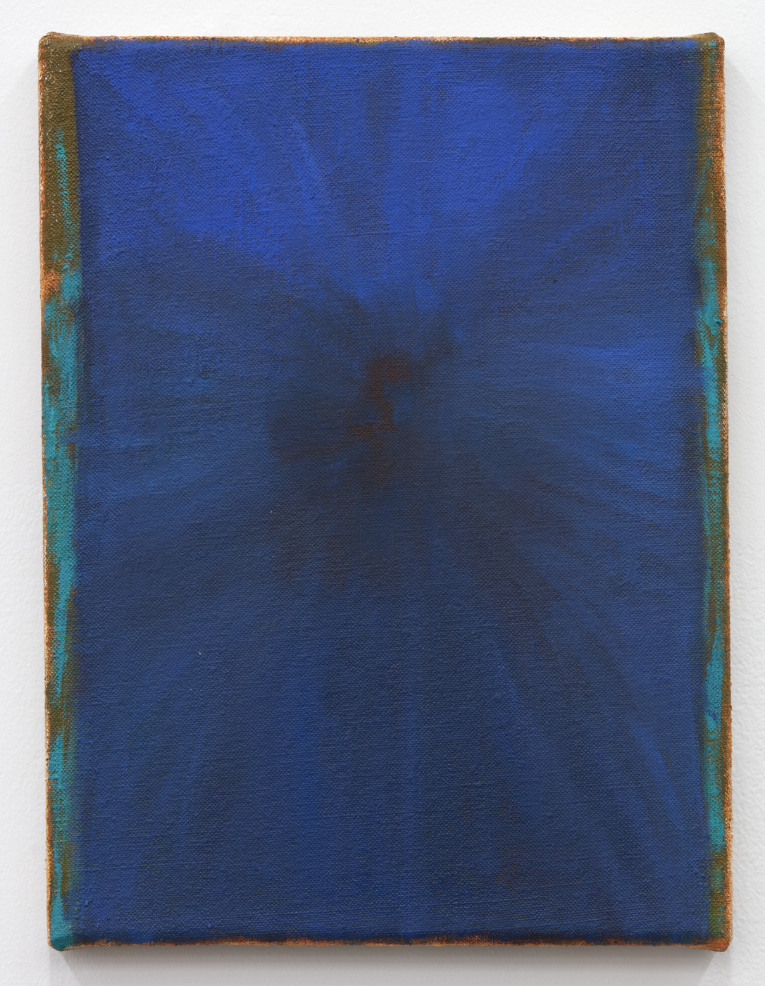 Maja Ruznic, The Blue Mouth, 2021, oil on linen, 12 x 9 inches; 30.5 x 22.9 cm