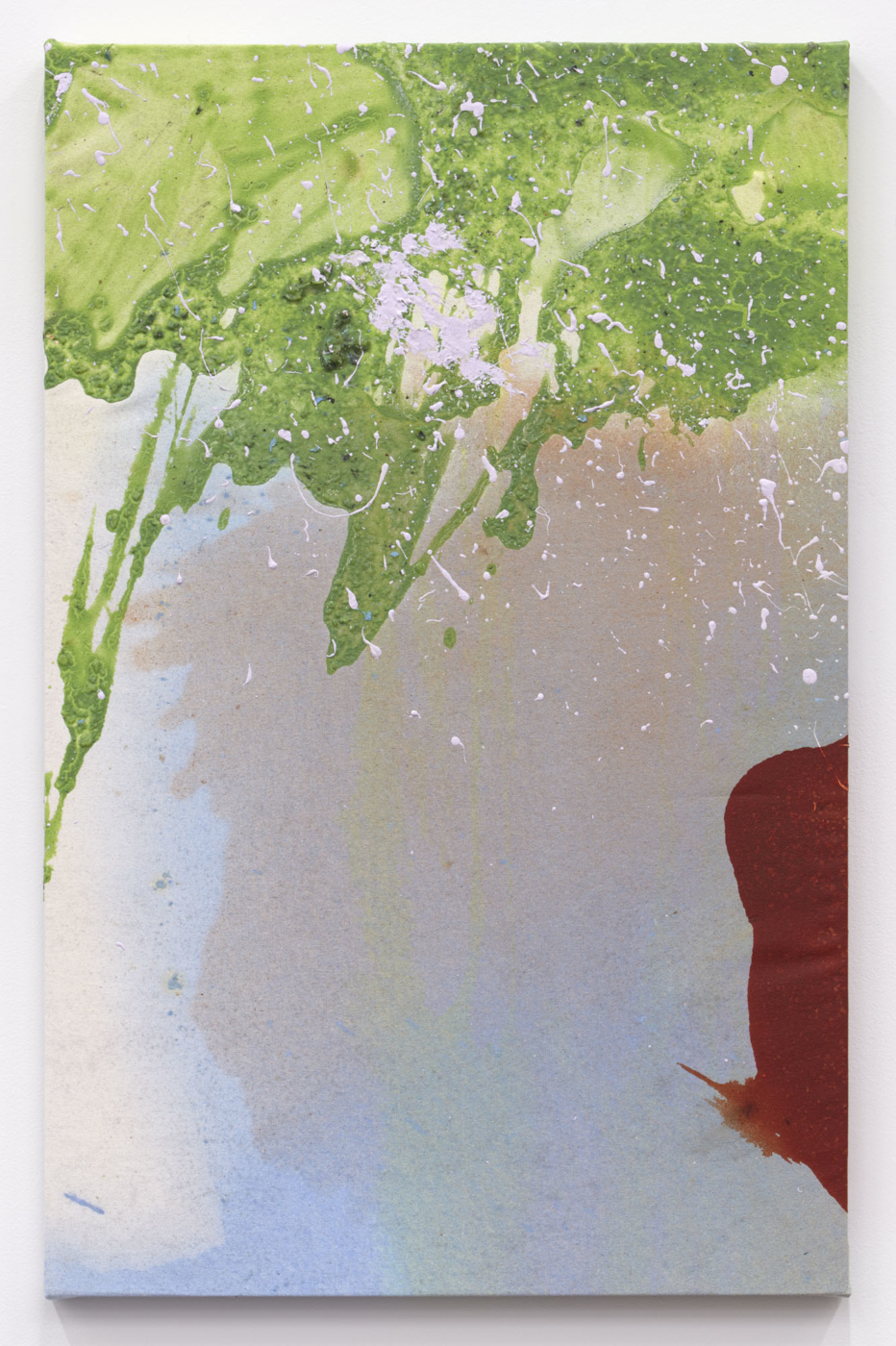 Peter Bradley, Train, 2021, acrylic on canvas, 36 x 23⅛ inches; 91.4 x 58.8 cm