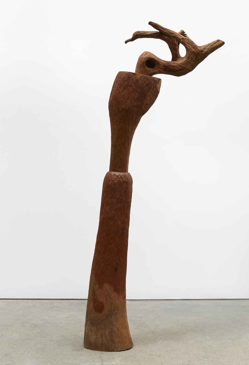 Thaddeus Mosley, Rich Turn, 2017, cherry, 98 x 27 x 13 inches; 249 x 69 x 33 cm