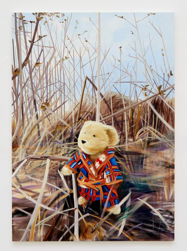 Old Man, 2022, oil on canvas, 89⅜ x 63¾ inches; 227.03 x 161.93 cm