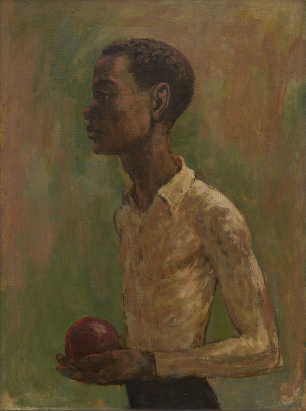 Untitled, 1952-1953, oil on masonite, 24 x 18 inches; 61 x 45.7 cm